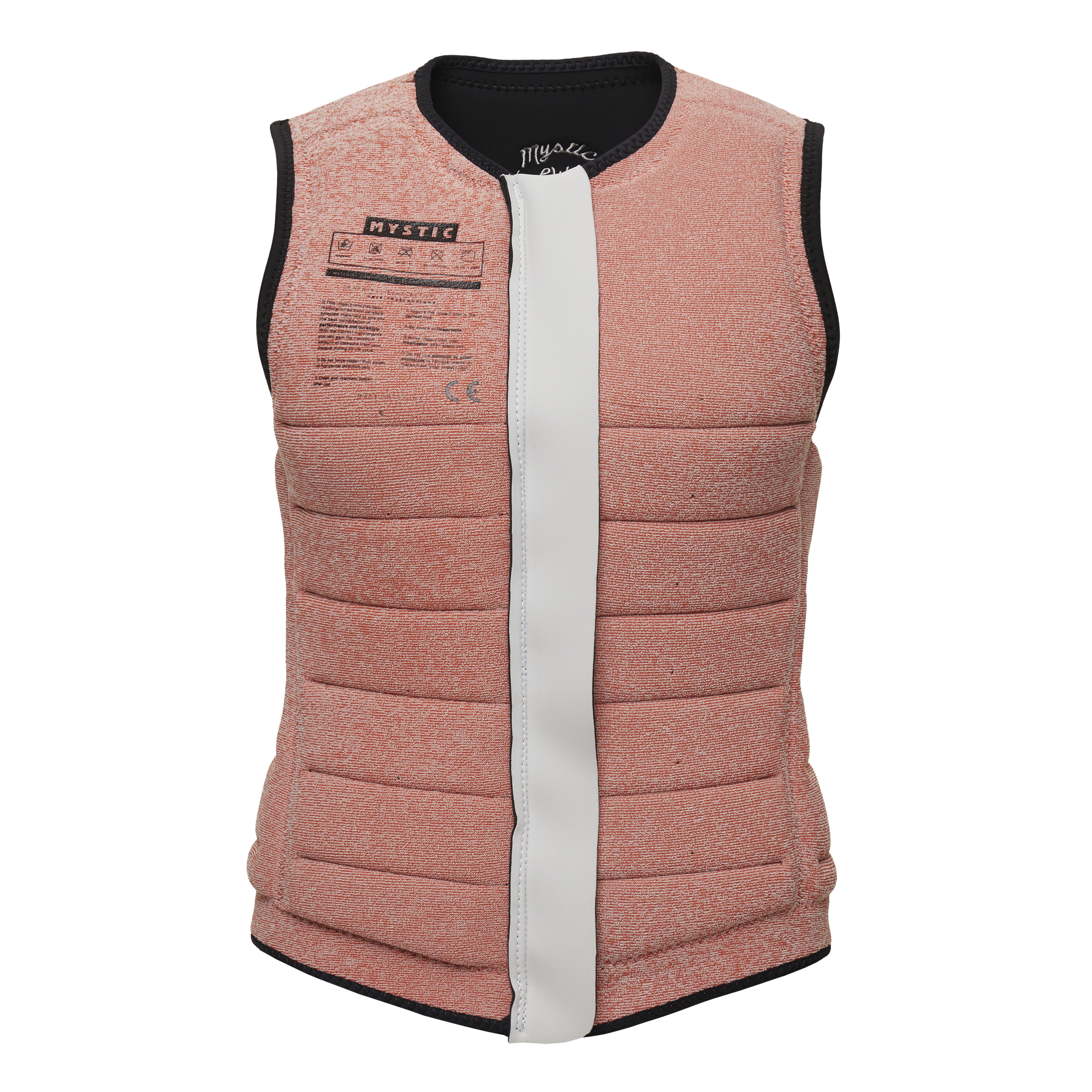 Mystic - Maze Impact Vest Fzip Wake Women - Black