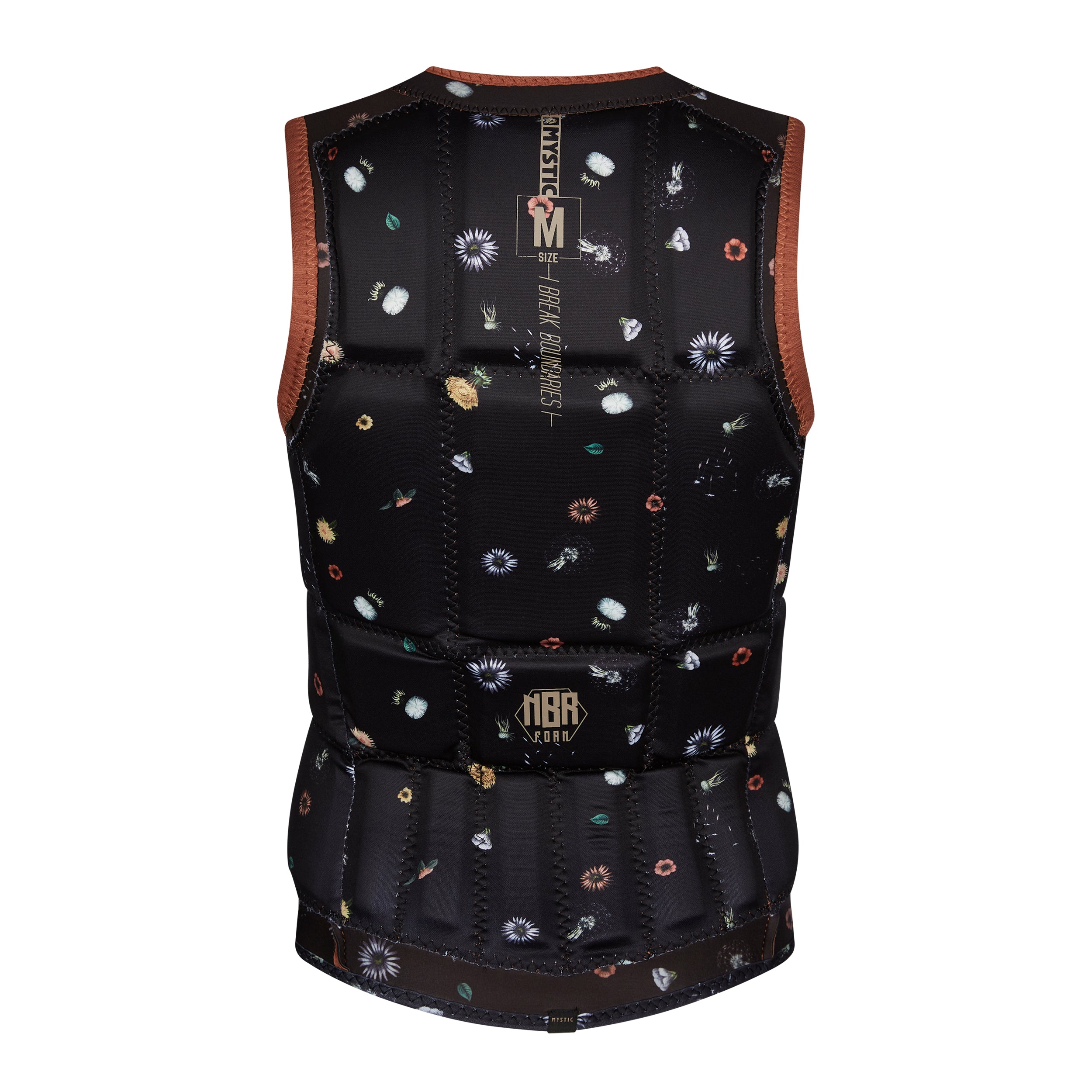 Mystic Diva Impact vest Rusty Red - Wake