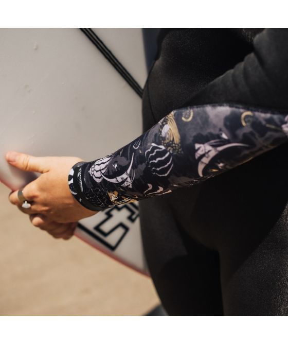 Sooruz Fullsuit DIVINE 5/4/3 Back-Zip OYSTERPRENE Black Våddragt