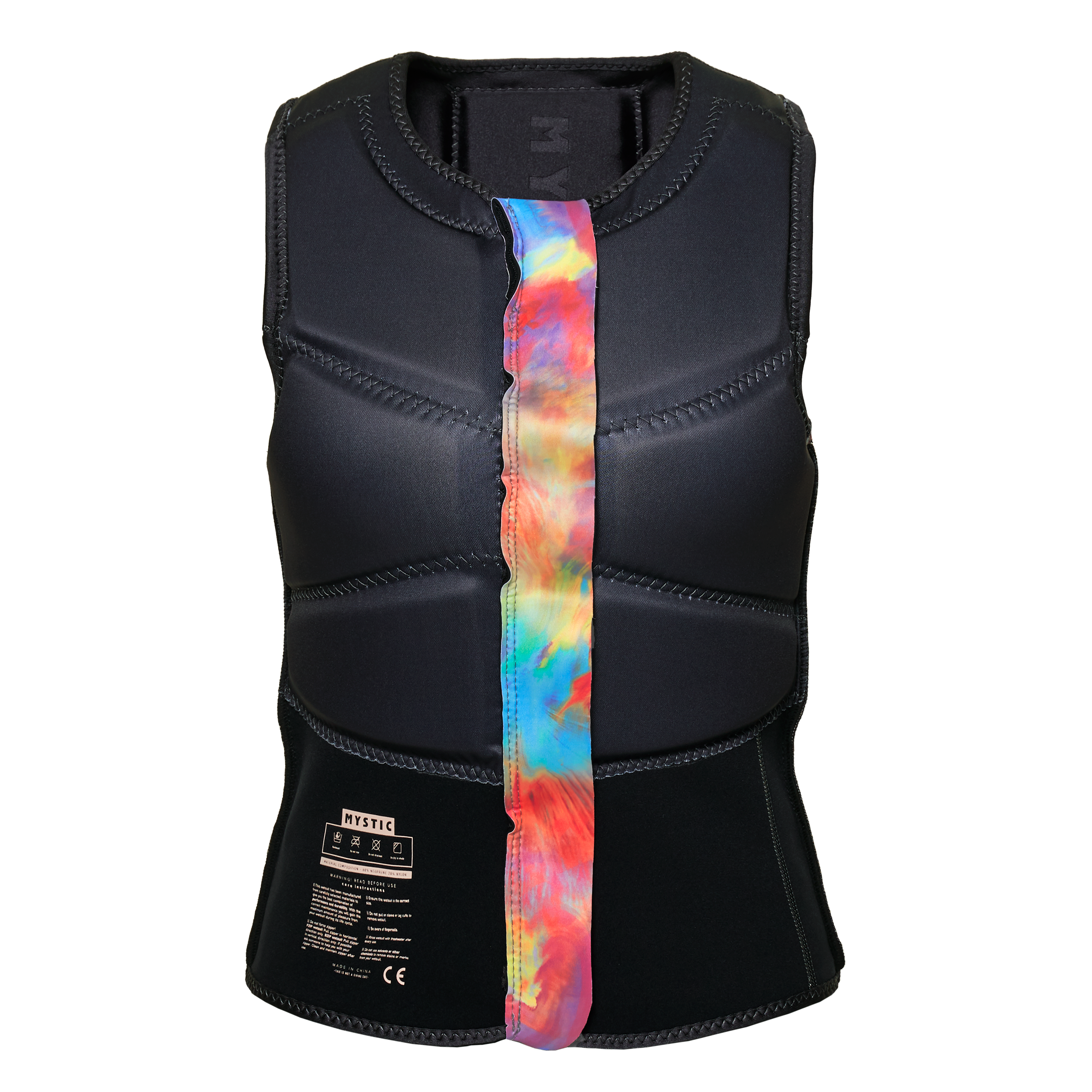 Mystic - Ruby Impact Vest Fzip Kite Women - Dark Grey