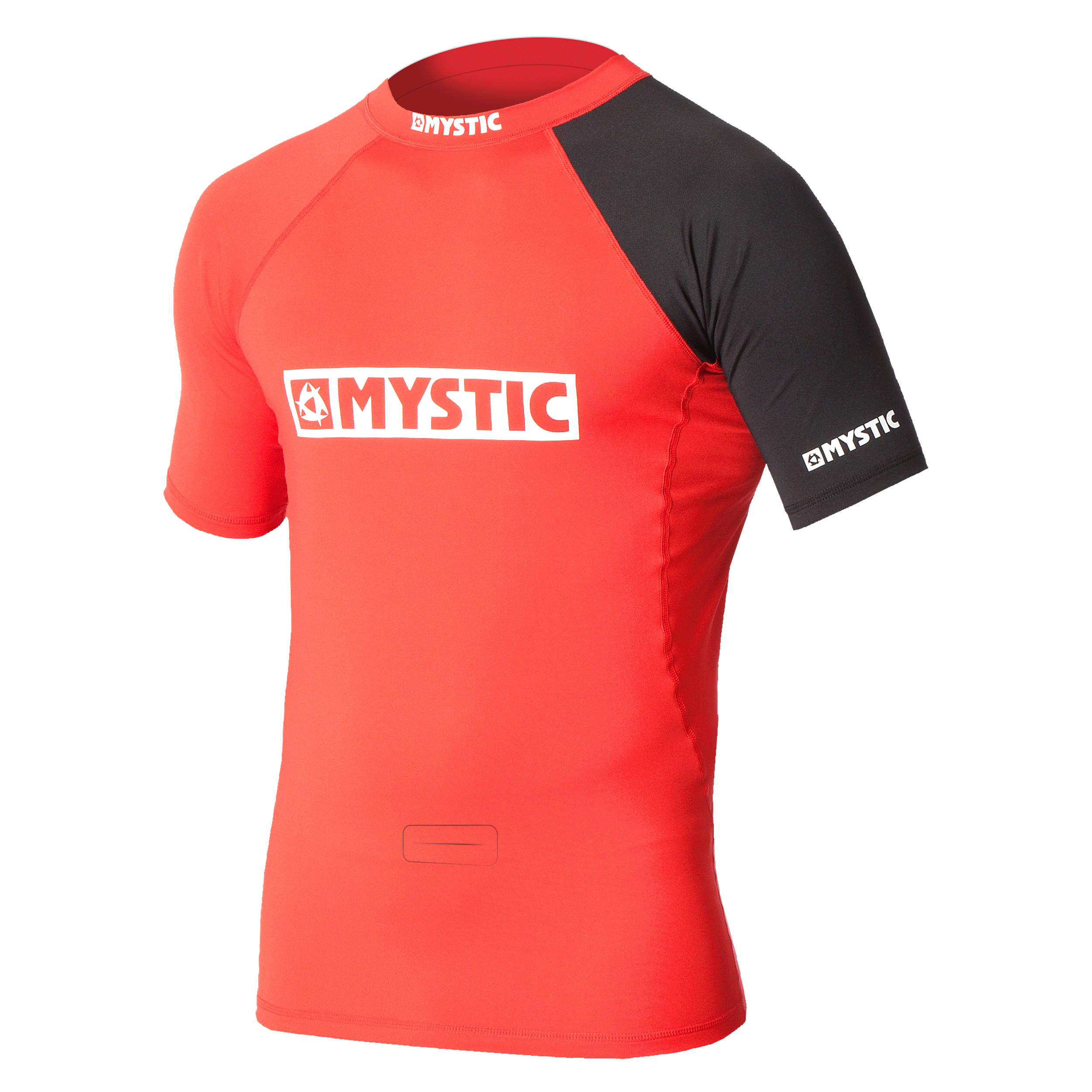 Mystic - Event S/S Rashvest Chest Logo - Red
