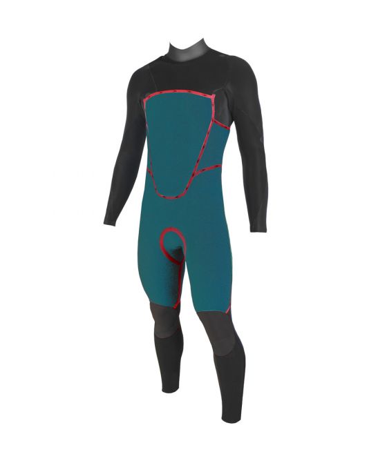 Sooruz Fullsuit FIGHTER 5/4/3 Chest-Zip OYSTERPRENE