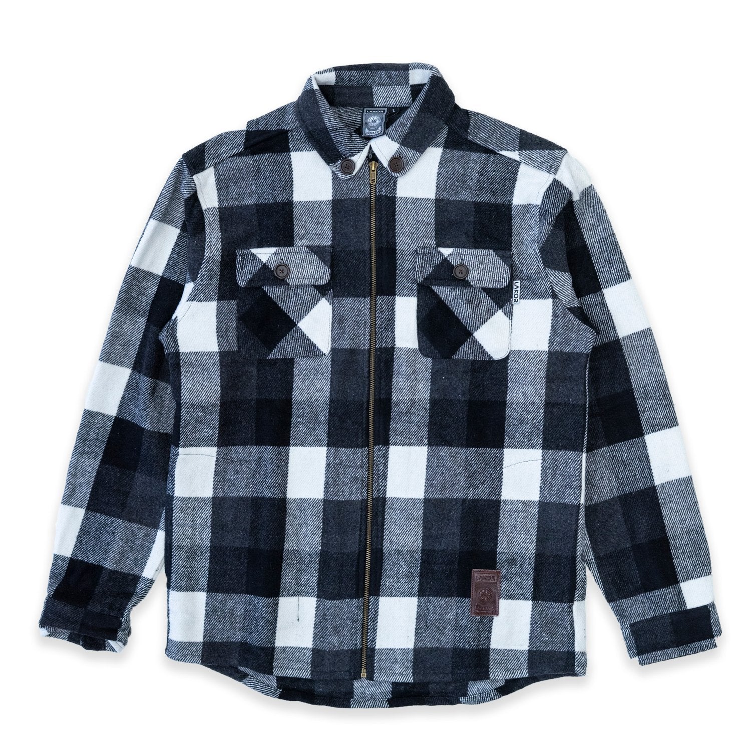 Lakor - Flannel Shirt Jakke grey