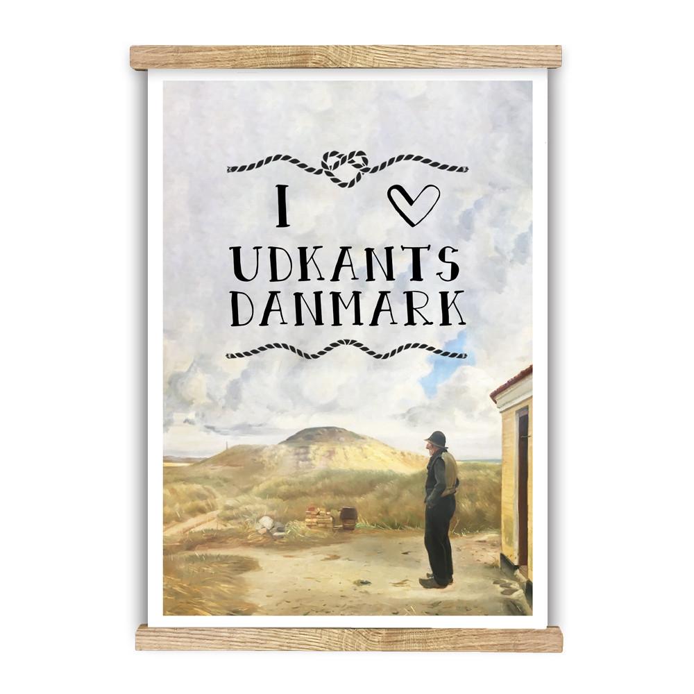 Lakor - I love udkantsdanmark Plakat