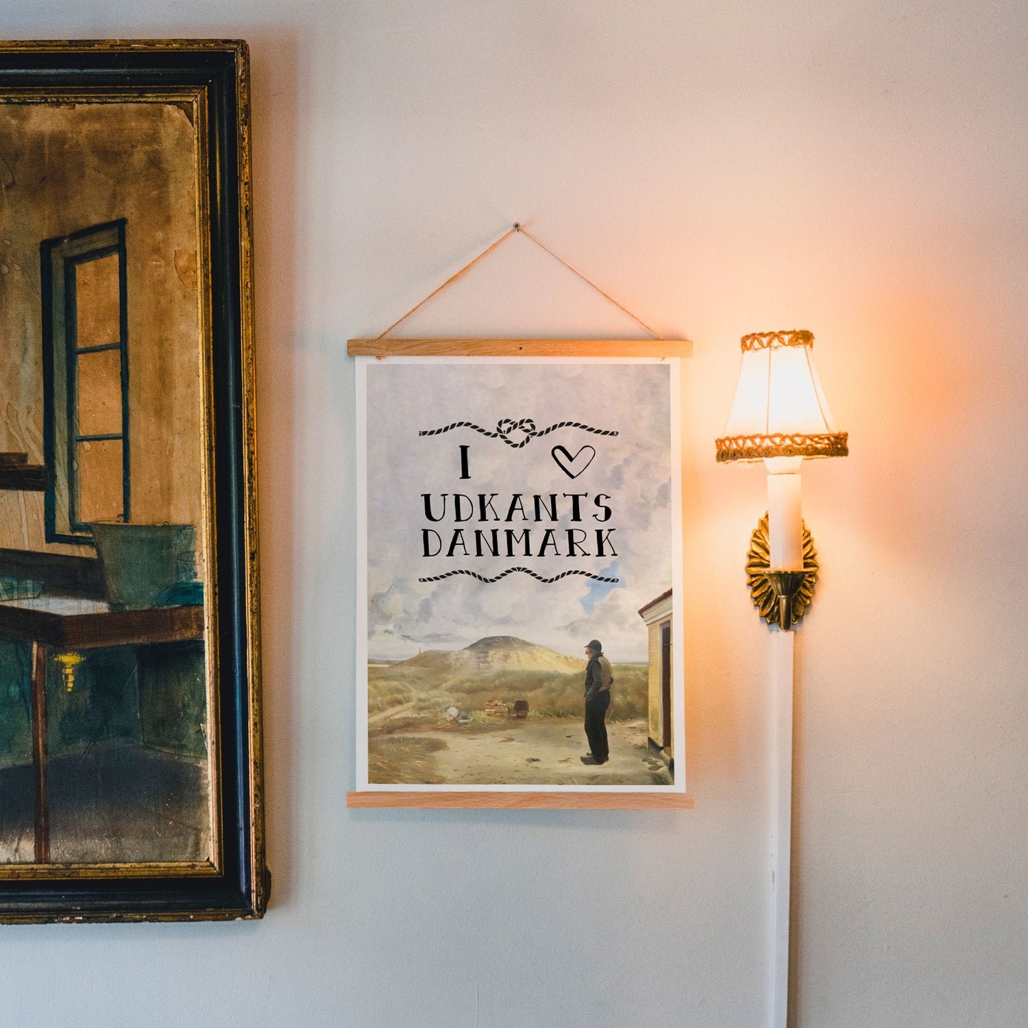 Lakor - I love udkantsdanmark Plakat