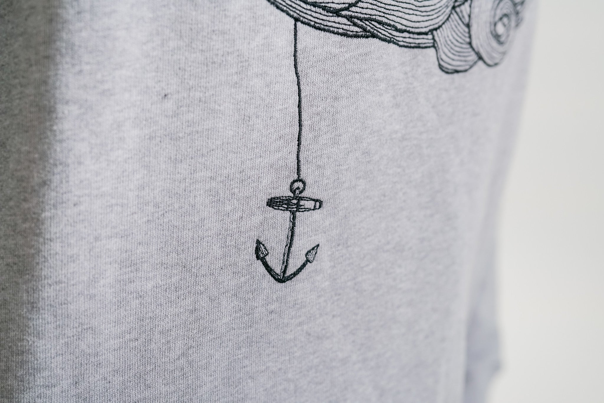 Lakor - Kutter Crewneck (Light grey melange)