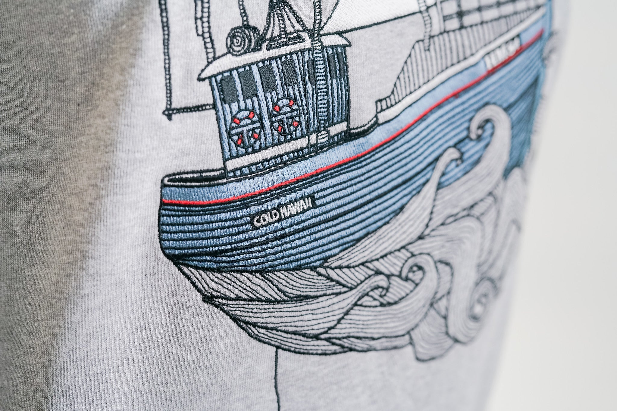 Lakor - Kutter Crewneck (Light grey melange)