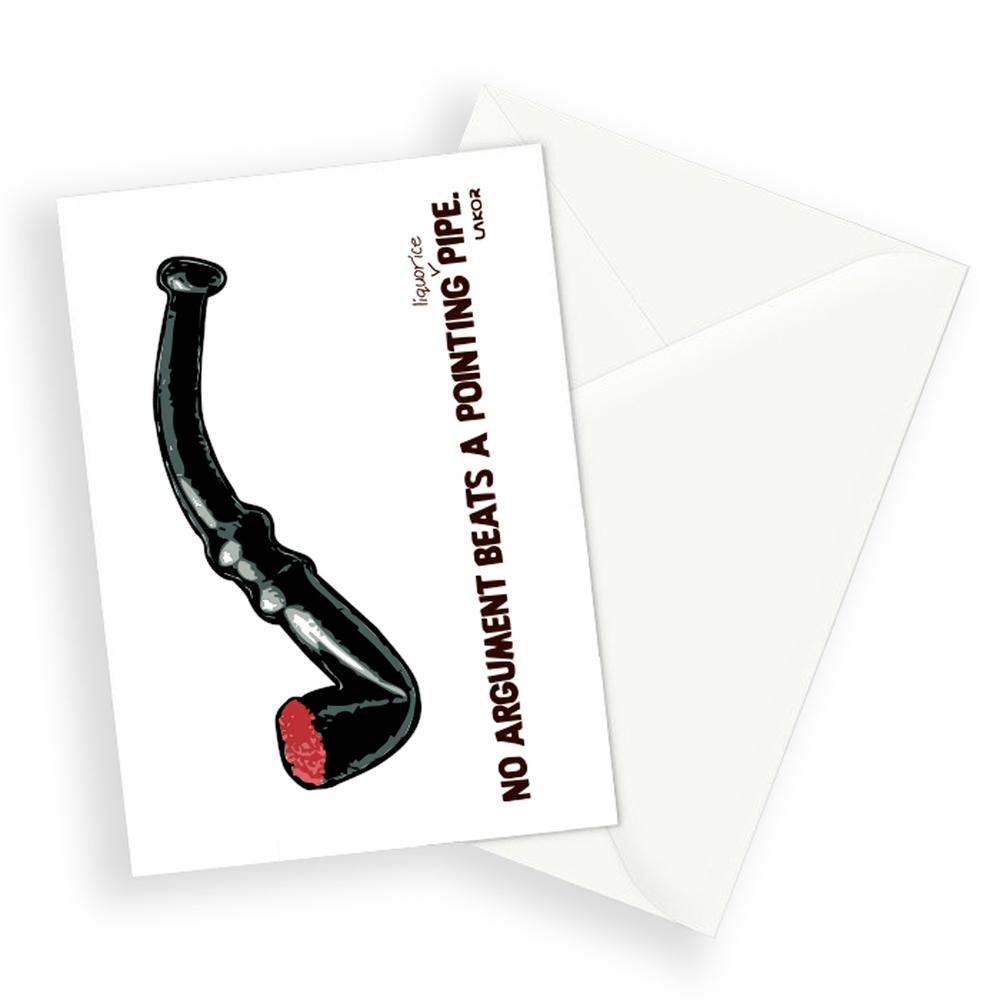 Lakor - Lakridspibe Postkort