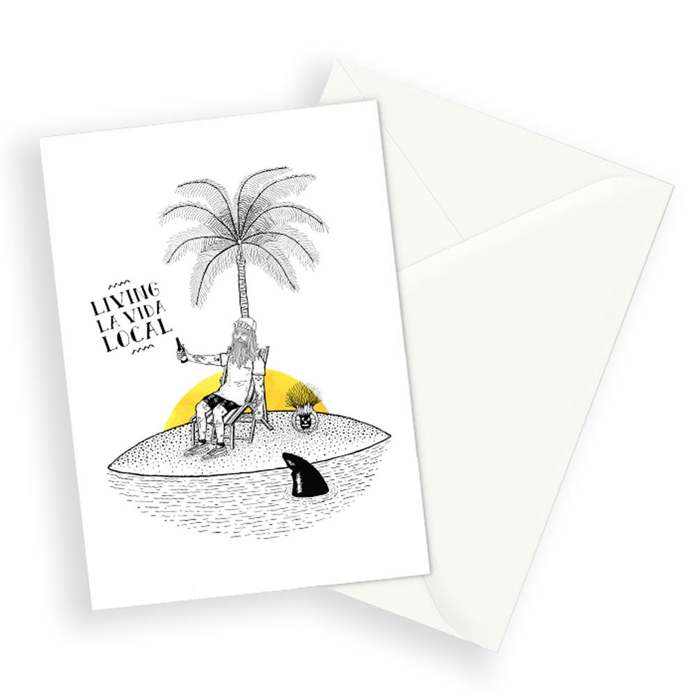 Lakor - Living Vida Island Postkort