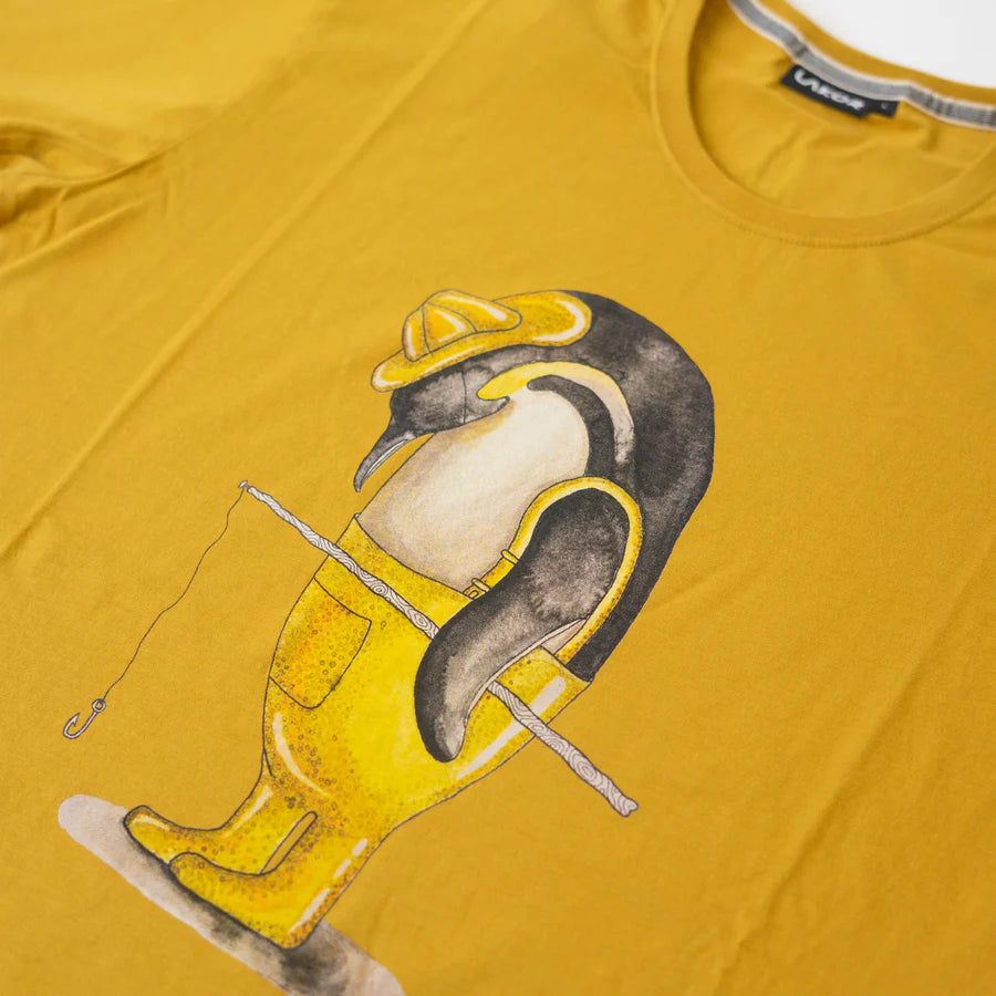 Lakor - No Catch - Mustard T-shirt