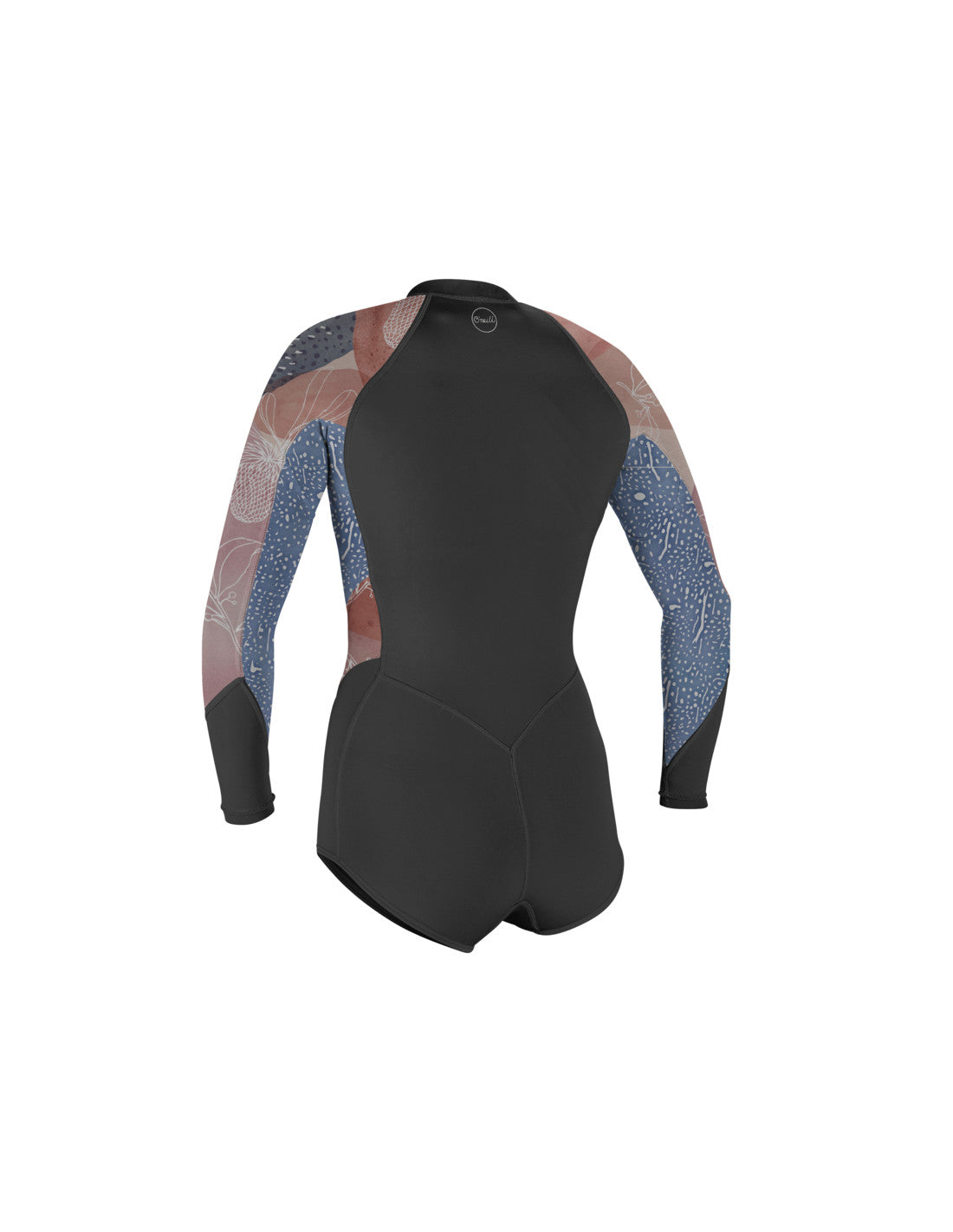 O´Neill Bahia 2/1 Front Zip L/S Short Spring Graphite/Driftblue