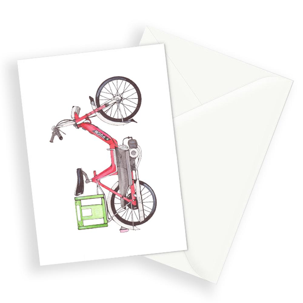 Lakor - Red puch Postkort