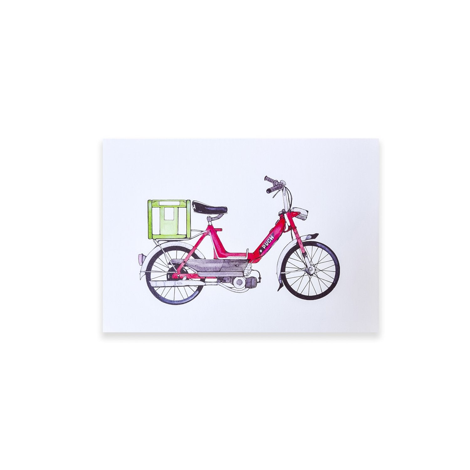 Lakor - Red puch Postkort