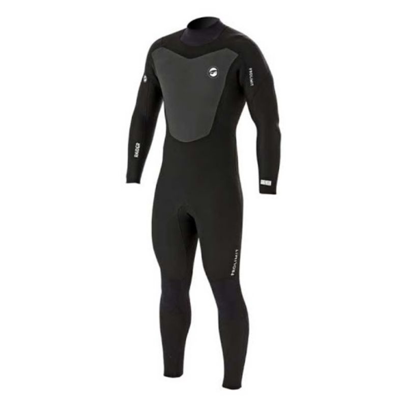 Raider Steamer 5/3 Våddragt - Sort
