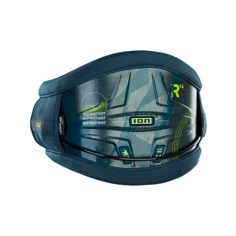 ION.22 HARNESS WAIST KITE RIOT CURV Petrol