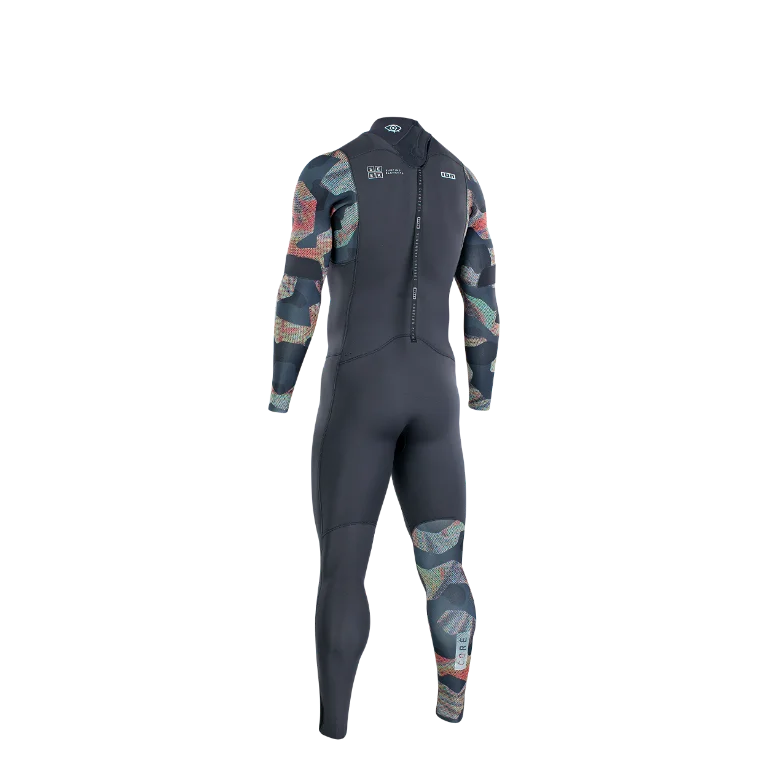 ION.22 WETSUIT SEEK CORE 5/4 BACK ZIP MEN 210 GREY-CAMO 52/L