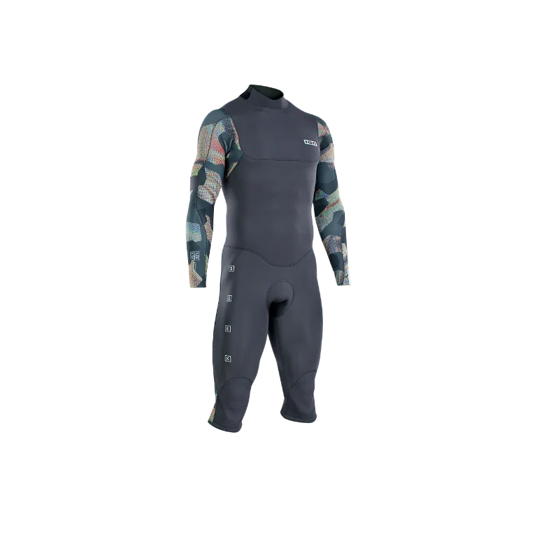 ION.22 WETSUIT SEEK CORE 4/3 OVERKNEE LS BACK ZIP MEN GREY-CAMO 52/L