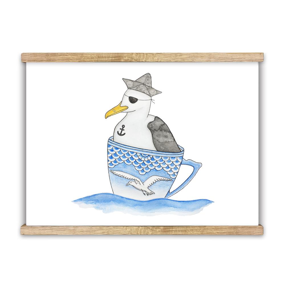 Lakor - Sailing Seagul Plakat