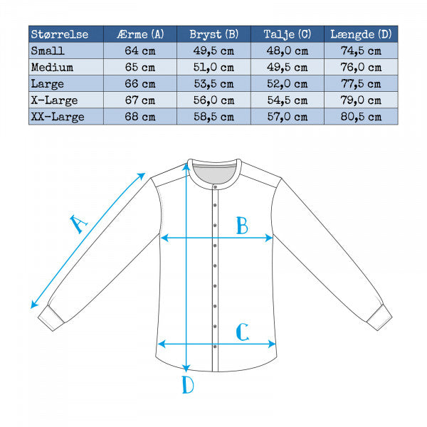 Lakor - Mackerel skjorte (hvid)