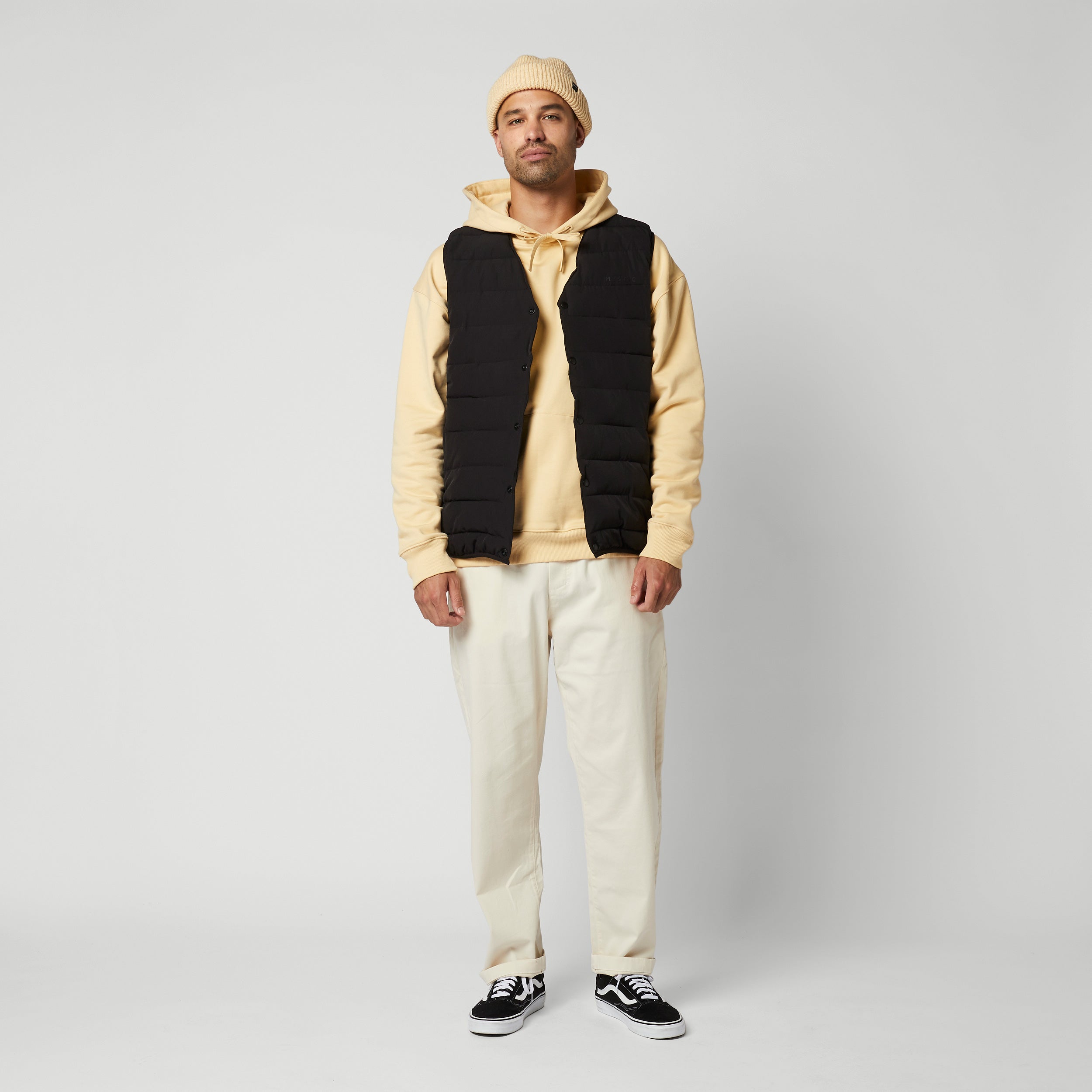 Quilted Bodywarmer - Black