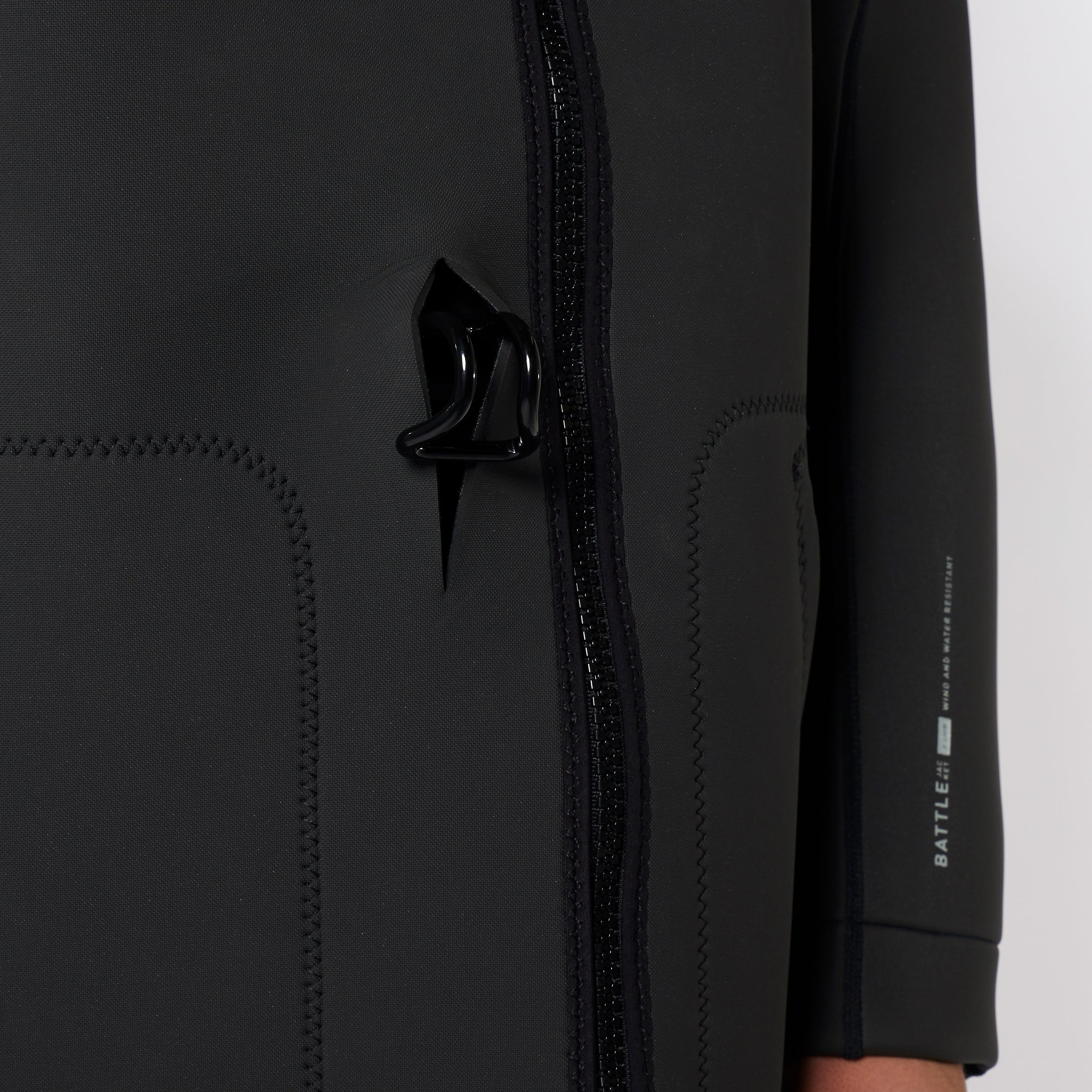 Battle Neoprene Jacket 3/2mm - Black