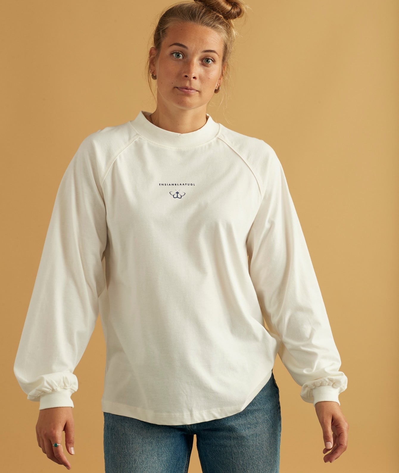 11059 | Elsk Ensian Esther Women'S Ls Tee | Off White