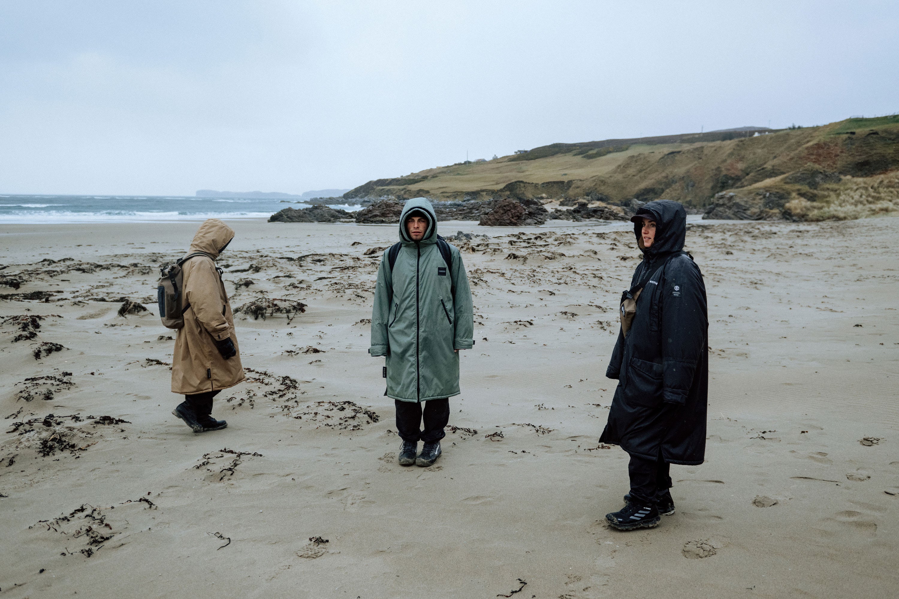 Poncho Explore - Pink / Purple