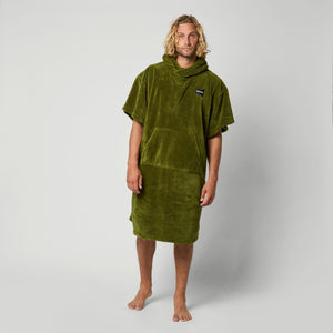 Poncho Teddy - Moss