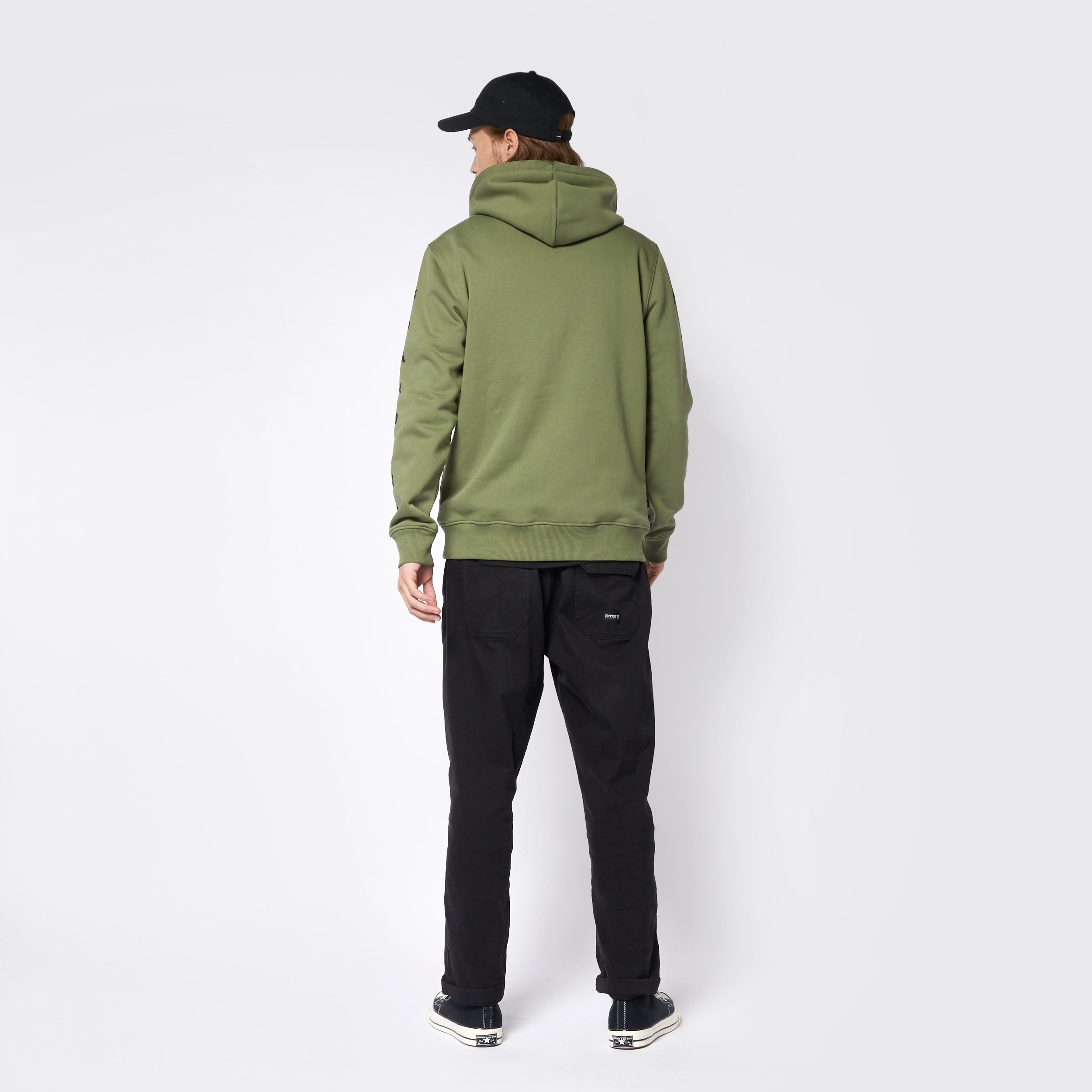 Bolt Hood Sweat - Dark Olive