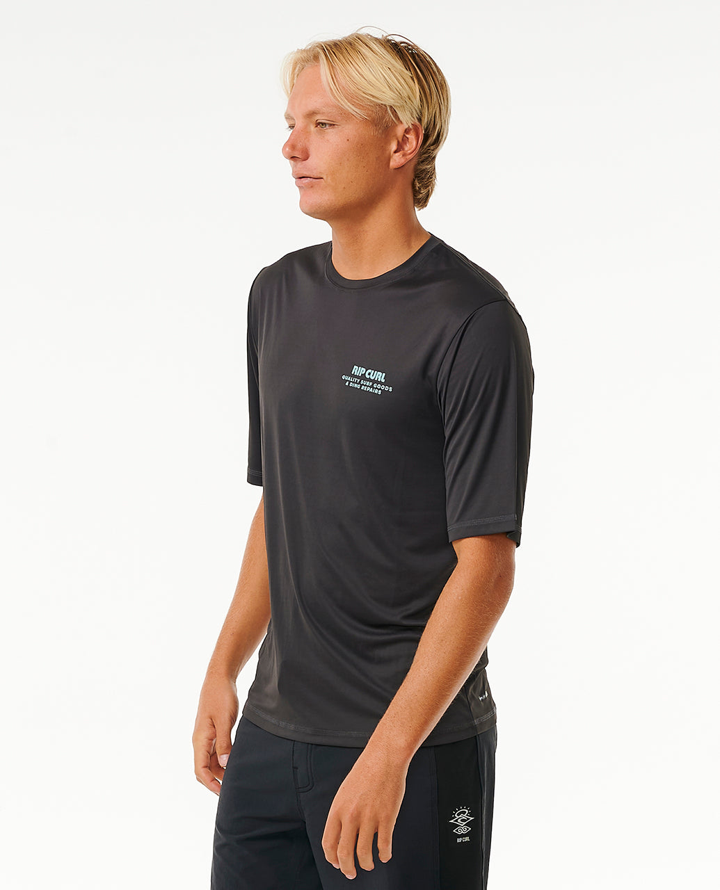 Ding repairs surflite upf s/s short sleeve rash guard