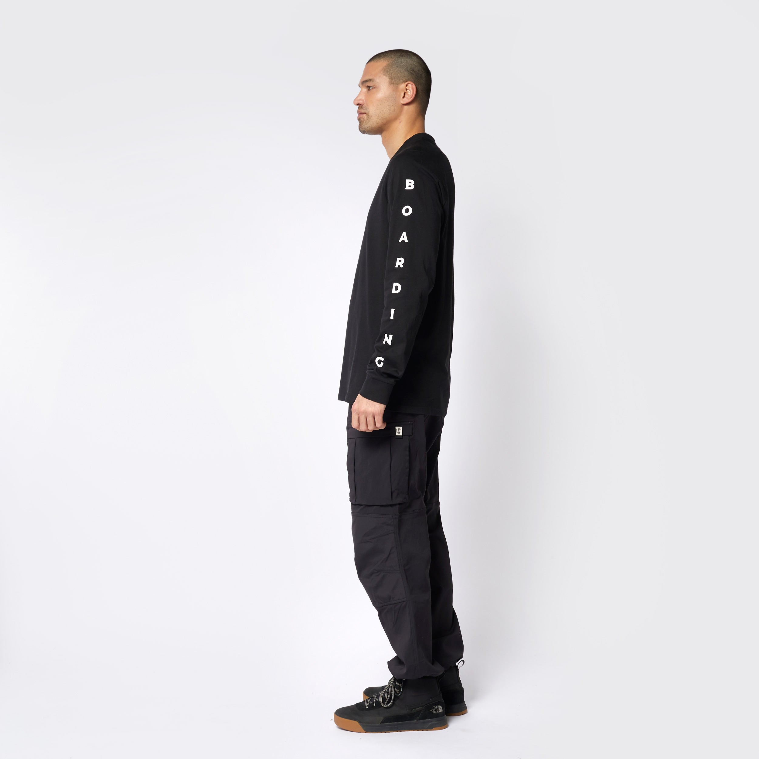 Mystic - Bolt L/S Tee - Black