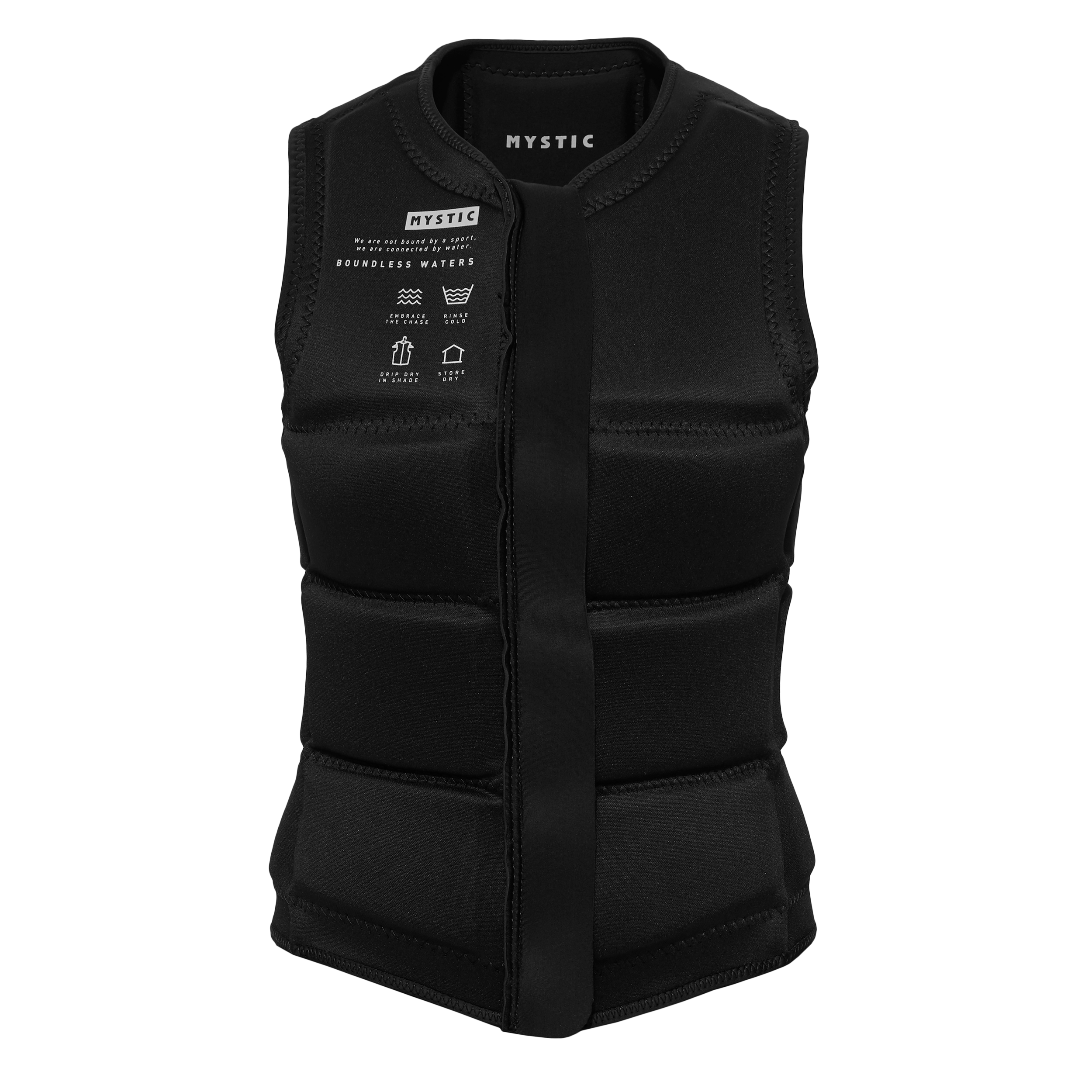 Star Impact Vest Fzip Wake Women 2024 - Black
