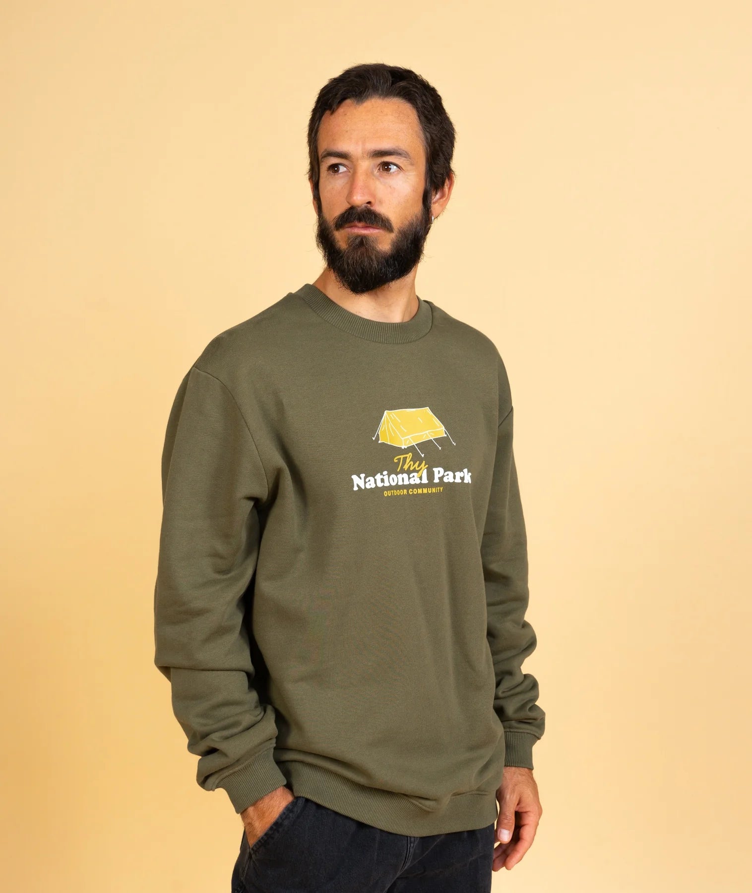 National Park Men'S Crewneck