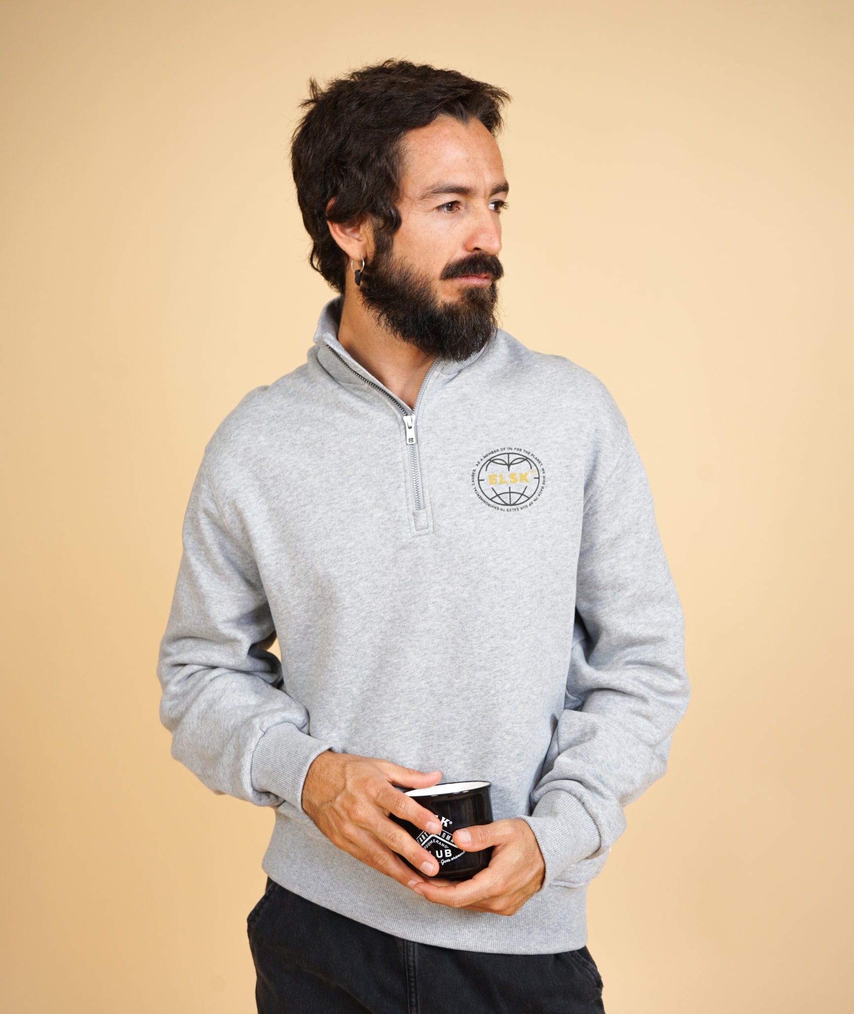 Statement Globe Ch Men'S Halfzip