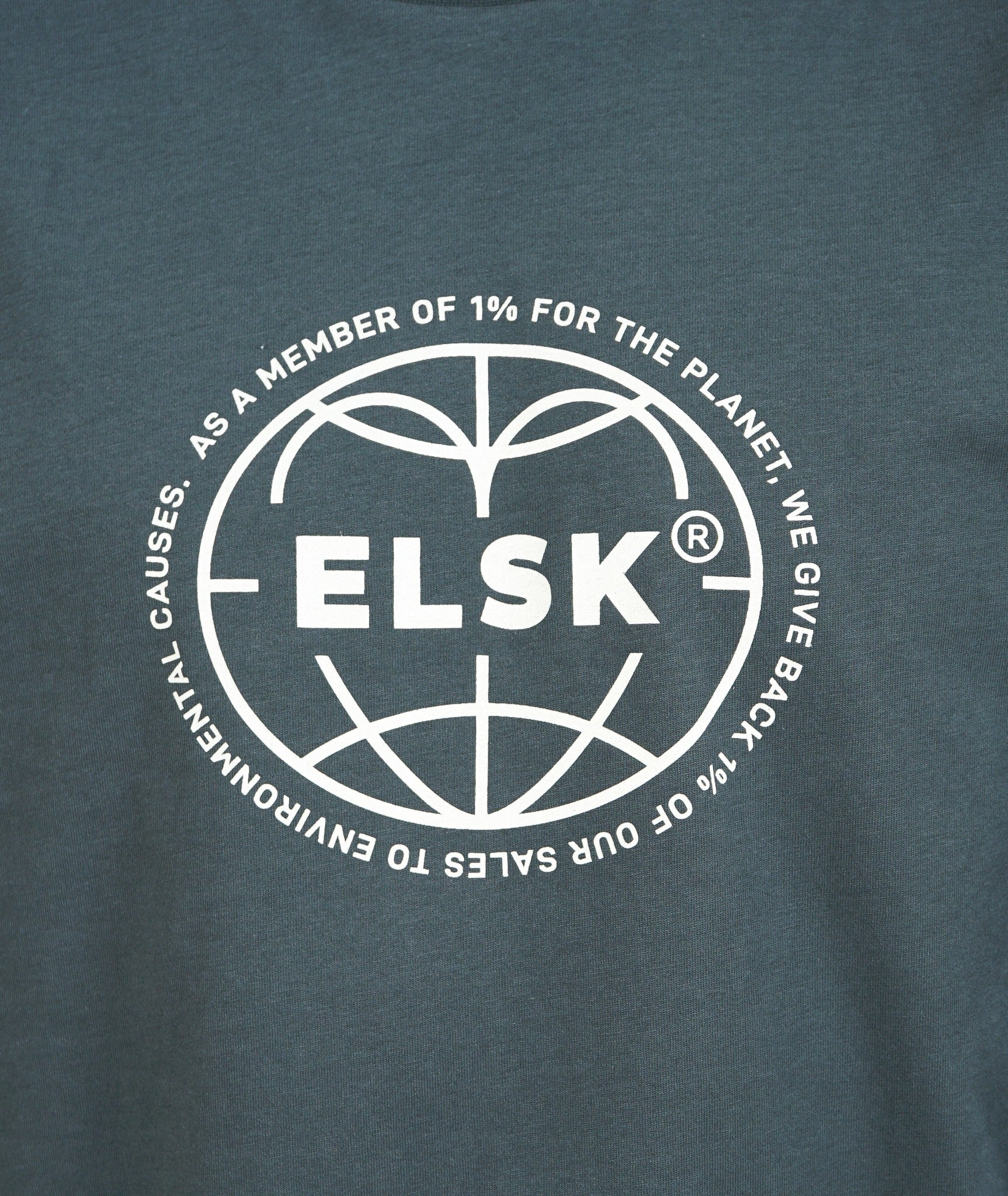 Statement Globe Men'S Brushed Ls T-Shirt