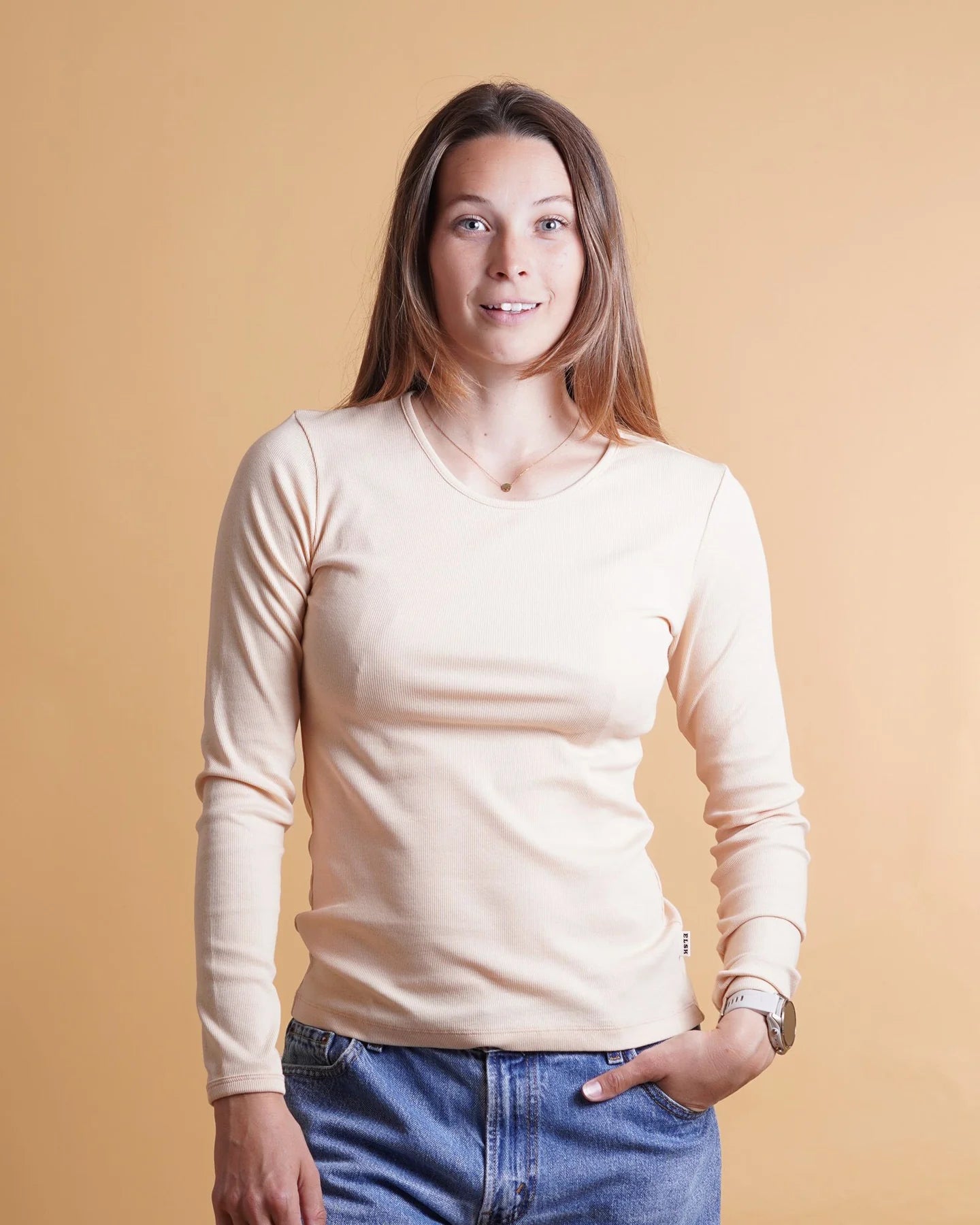 Rib Women'S Ls T-Shirt