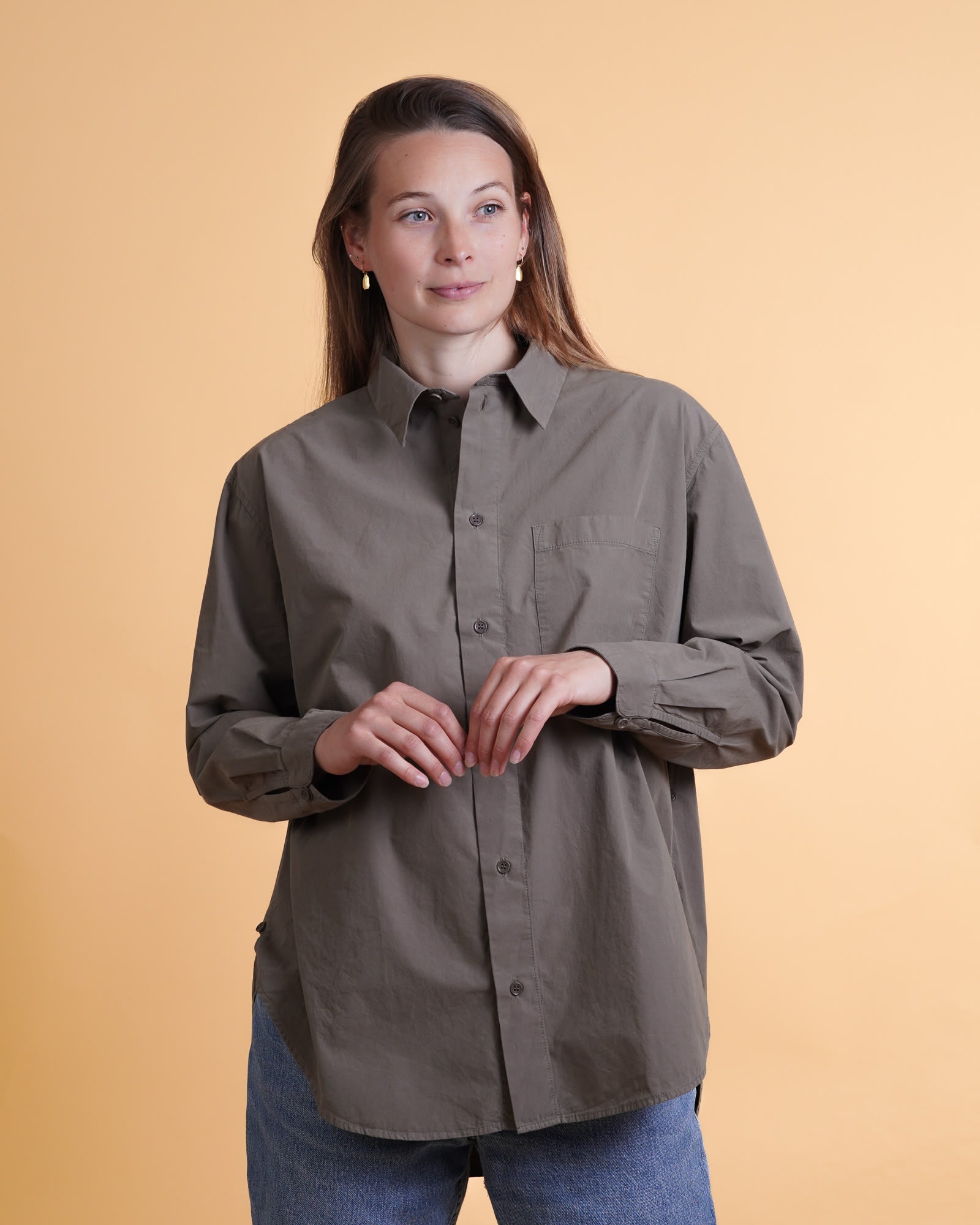 Poplin Women'S Shirt