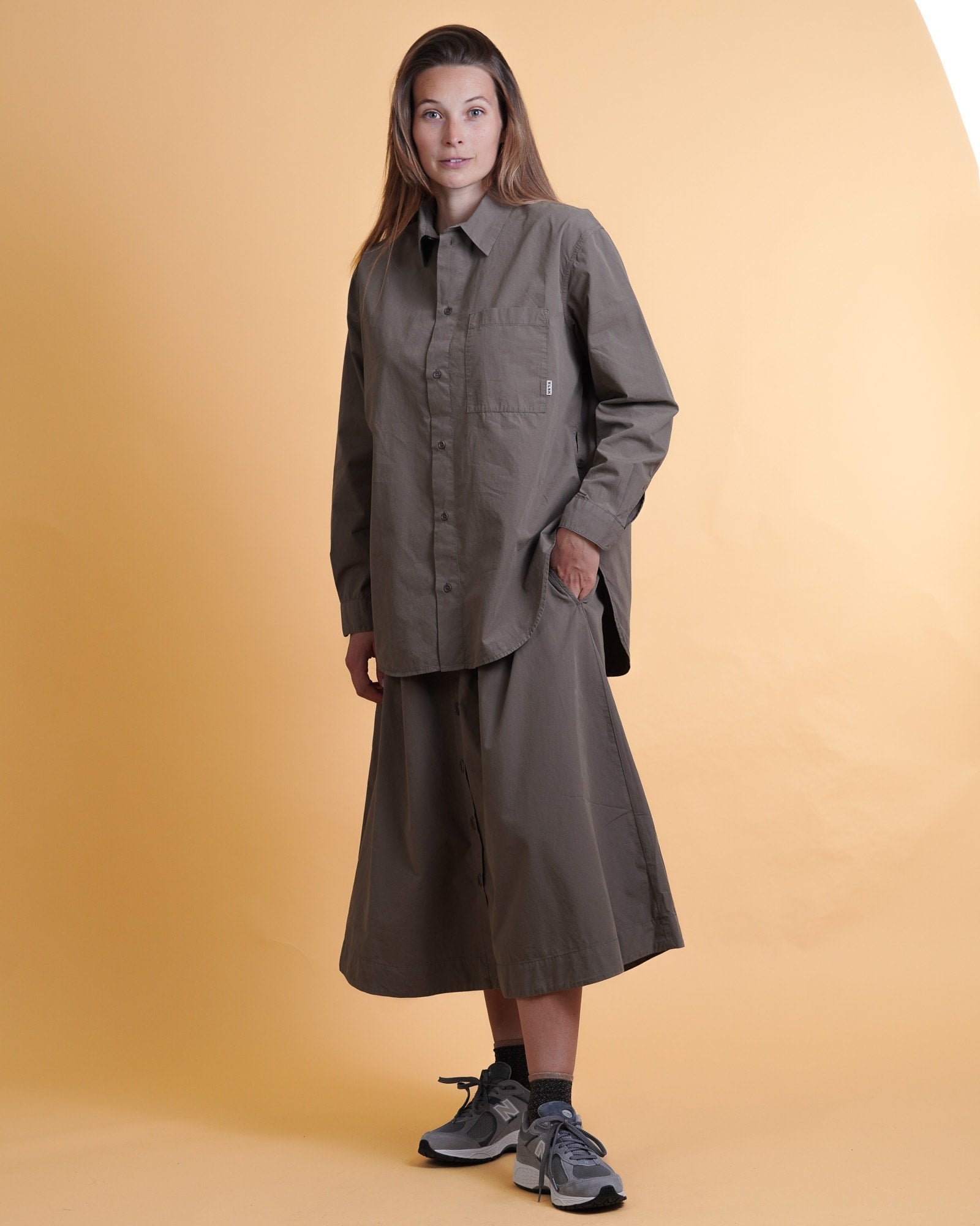 Poplin Women'S Skirt