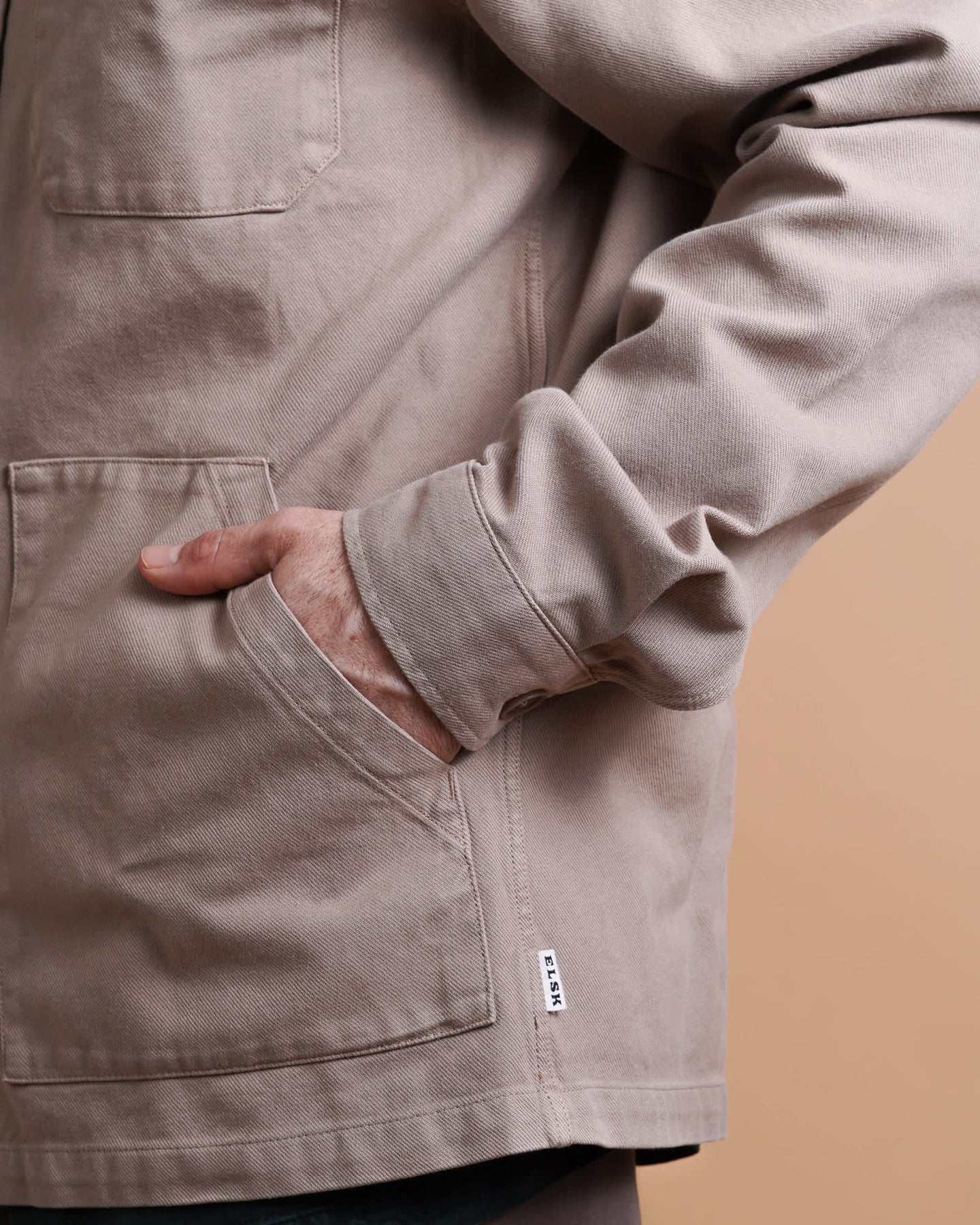 Twill Men'S Overshirt