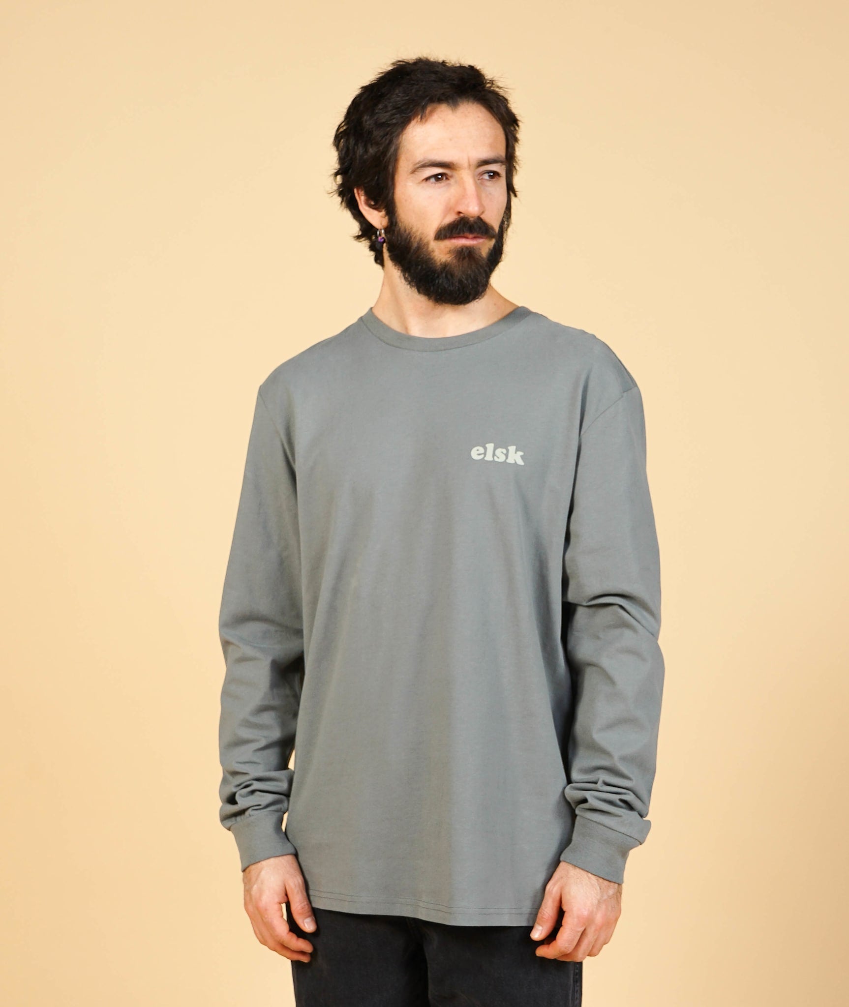 Horizon Bp Men'S Brushed Ls T-Shirt