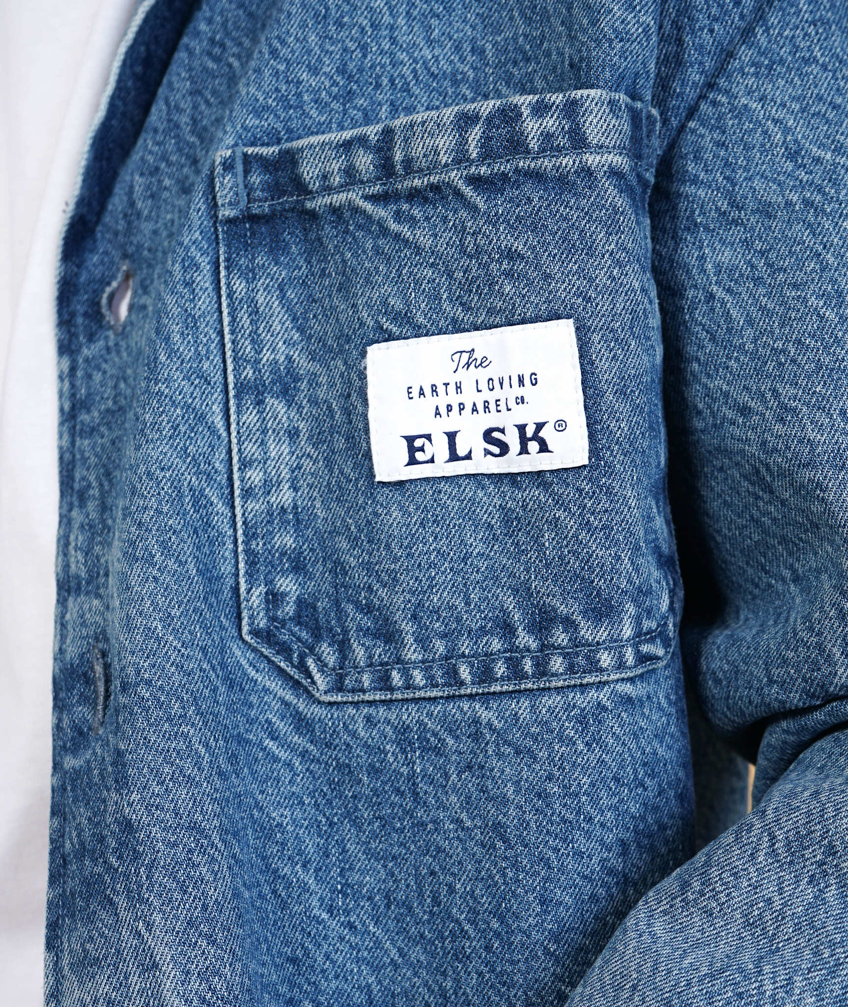 Denim Men'S Overshirt