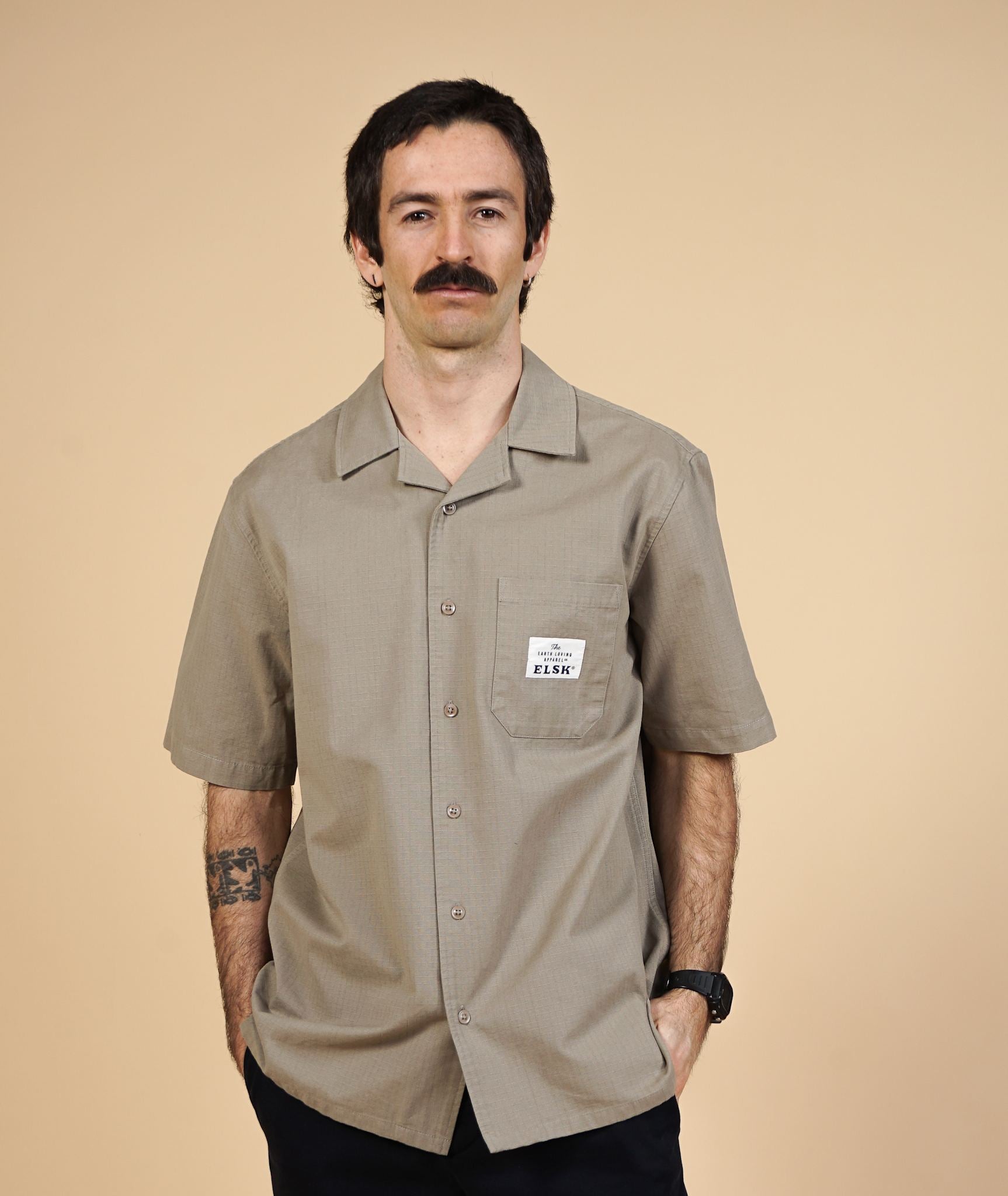 Ripstop Men'S Ss Shirt