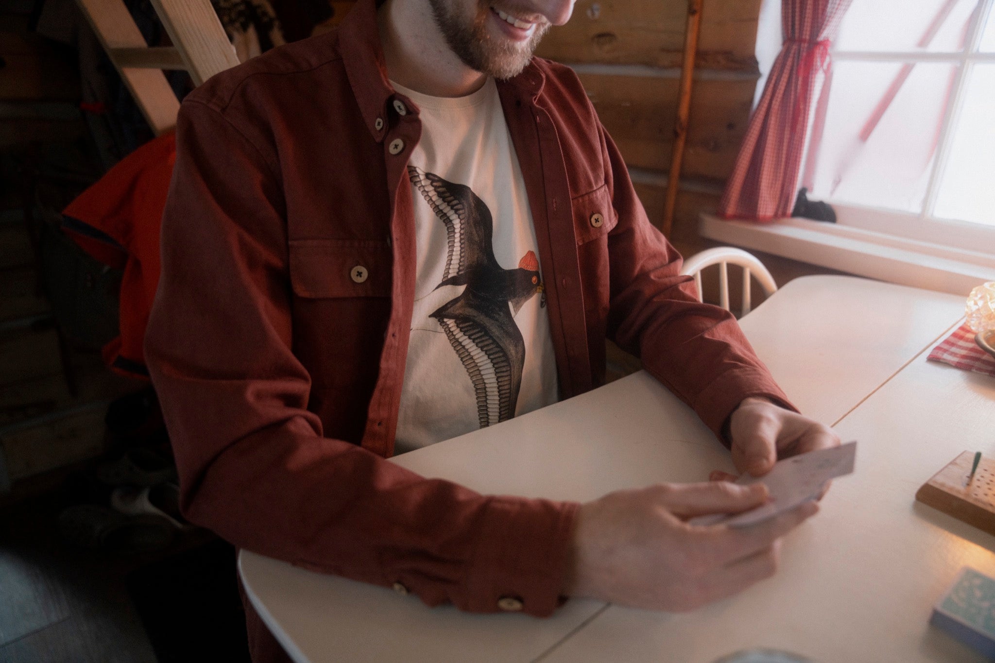 Knokkel Shirt (Redbrown)