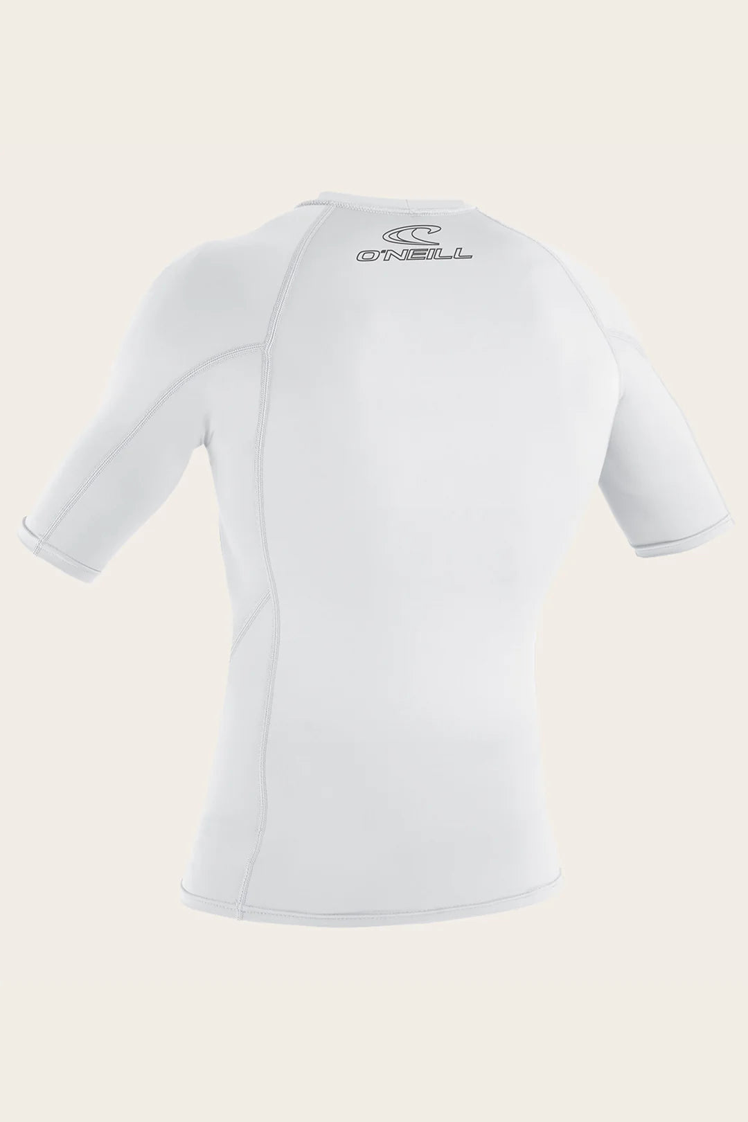 Basickins S/S Rash Guard - White