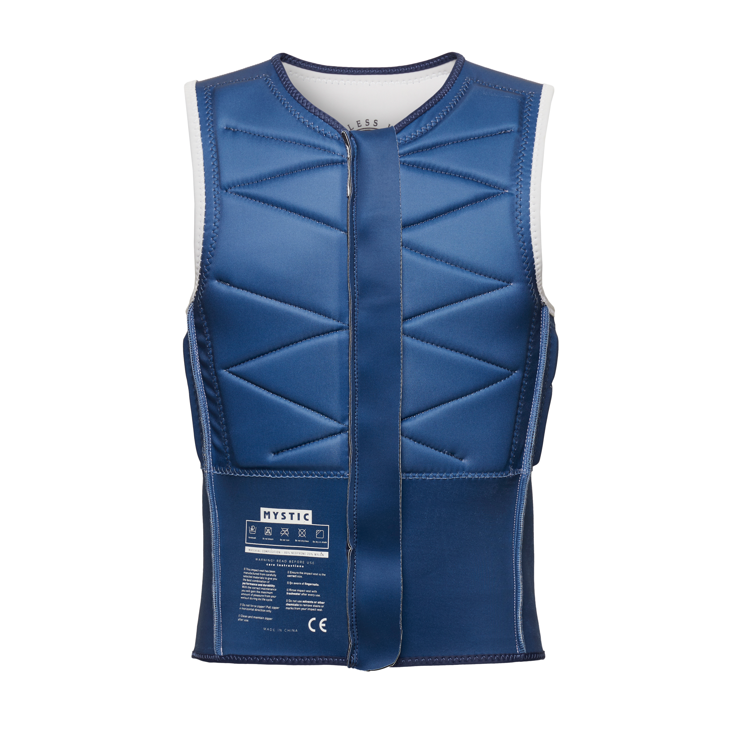 Outlaw Impact Vest Fzip - Off White