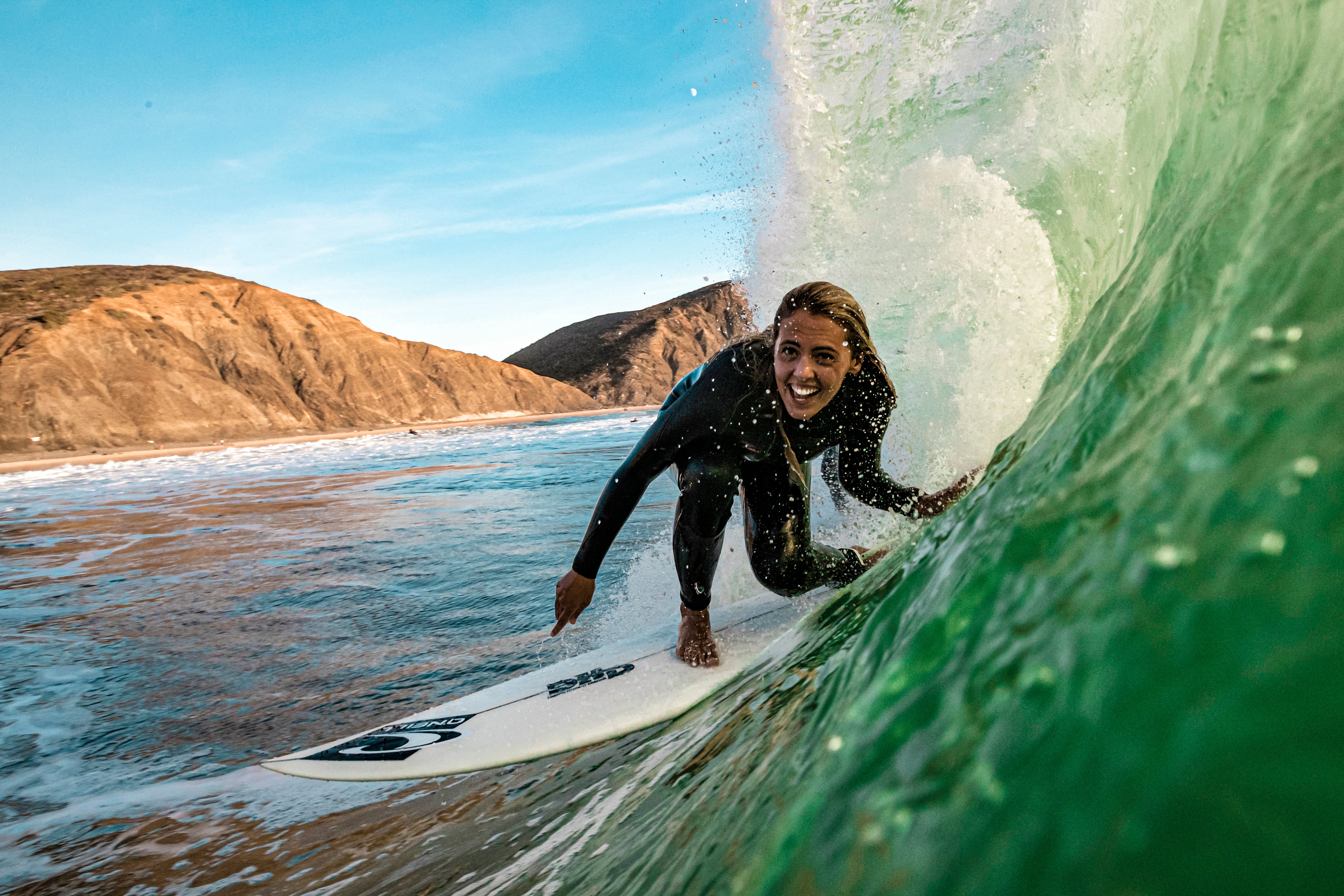 Wms Hyperfreak 4/3+ Chest Zip Full - black/black