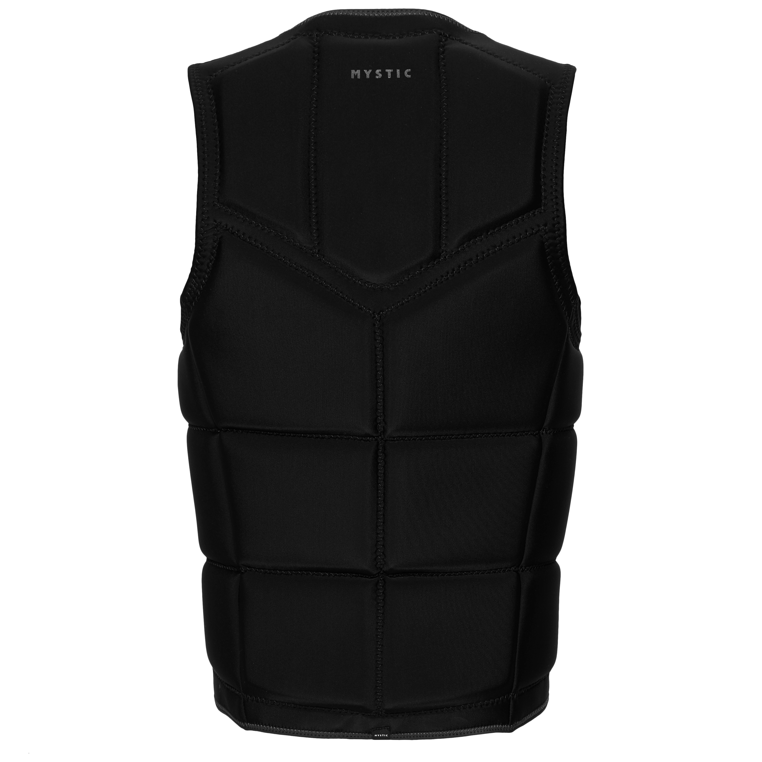 Brand Impact Vest Fzip Wake - Black