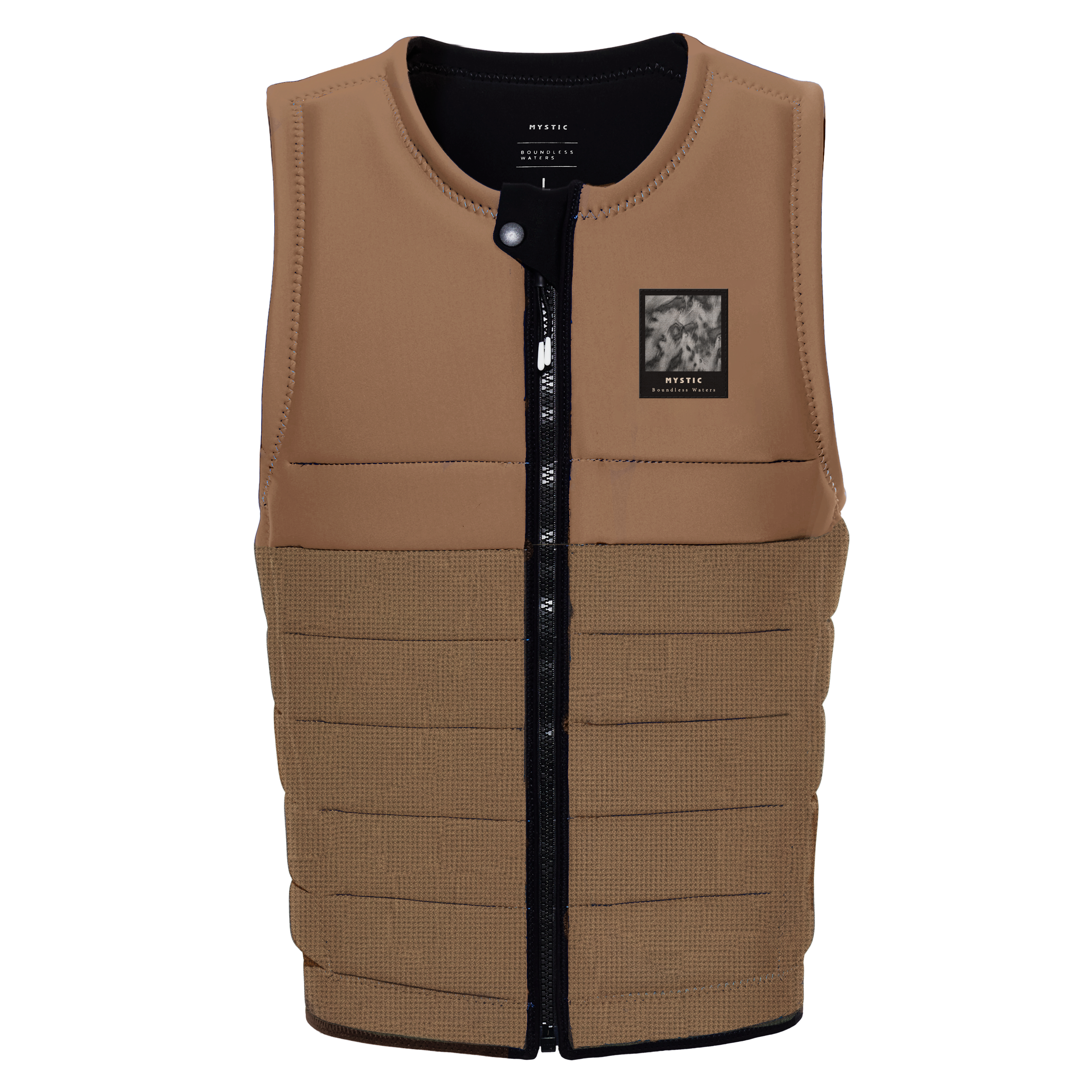 The Dom Impact Vest Fzip Wake 2024 - Slate Brown
