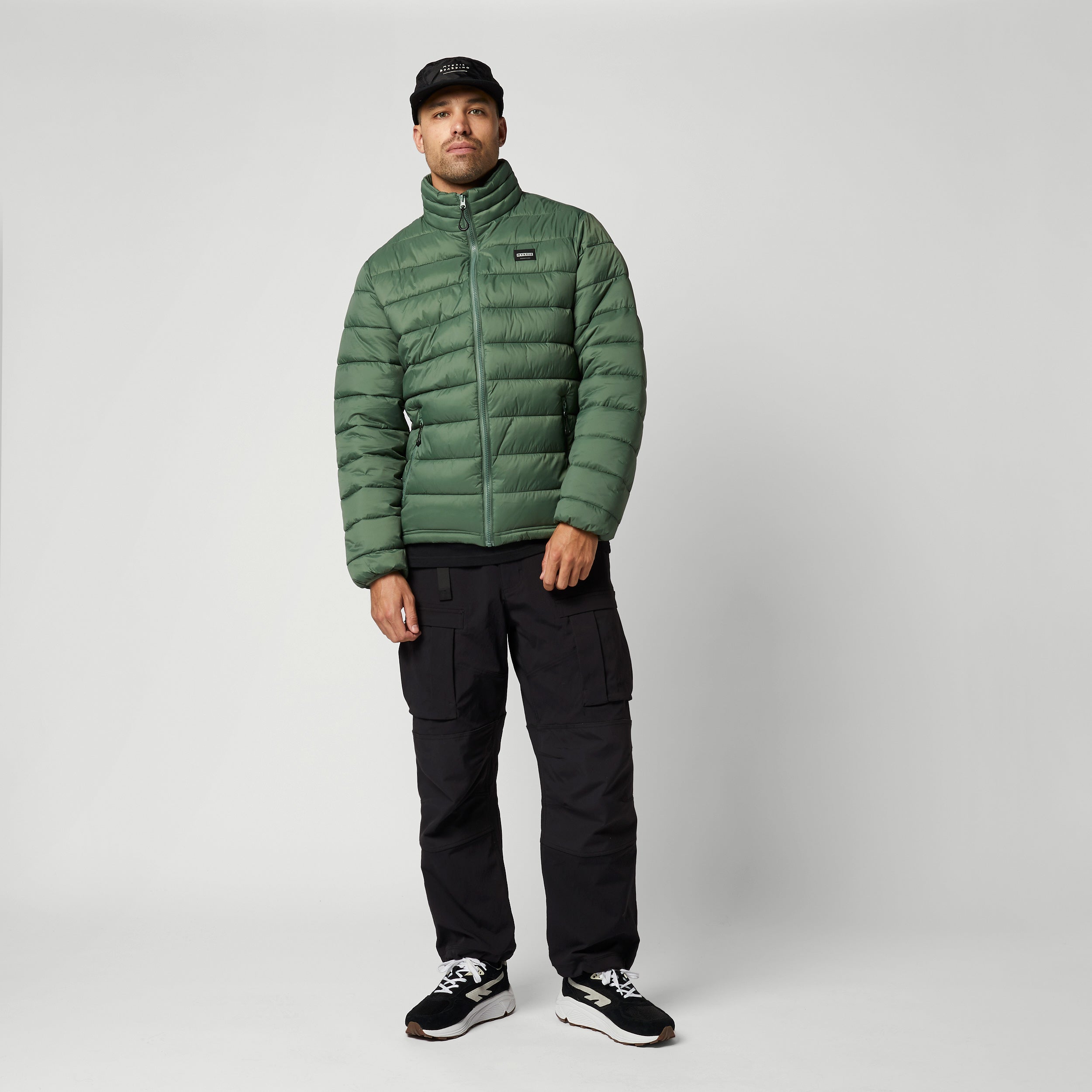 Quilted Midlayer Jacket - Brave Green