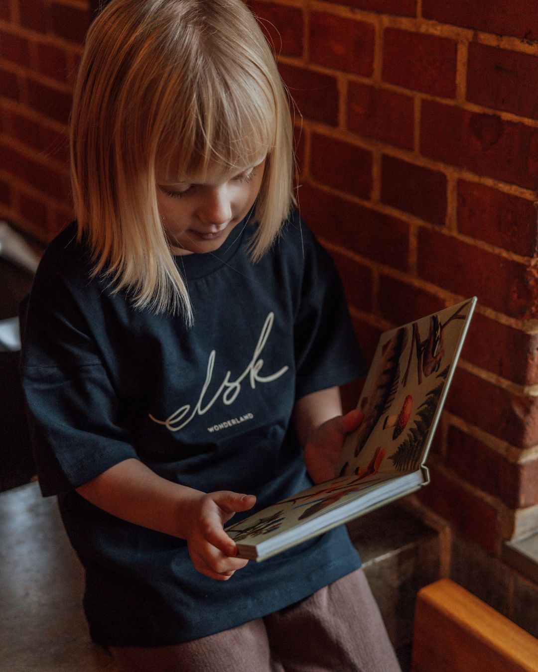 Signed Kids Brushed T-Shirt